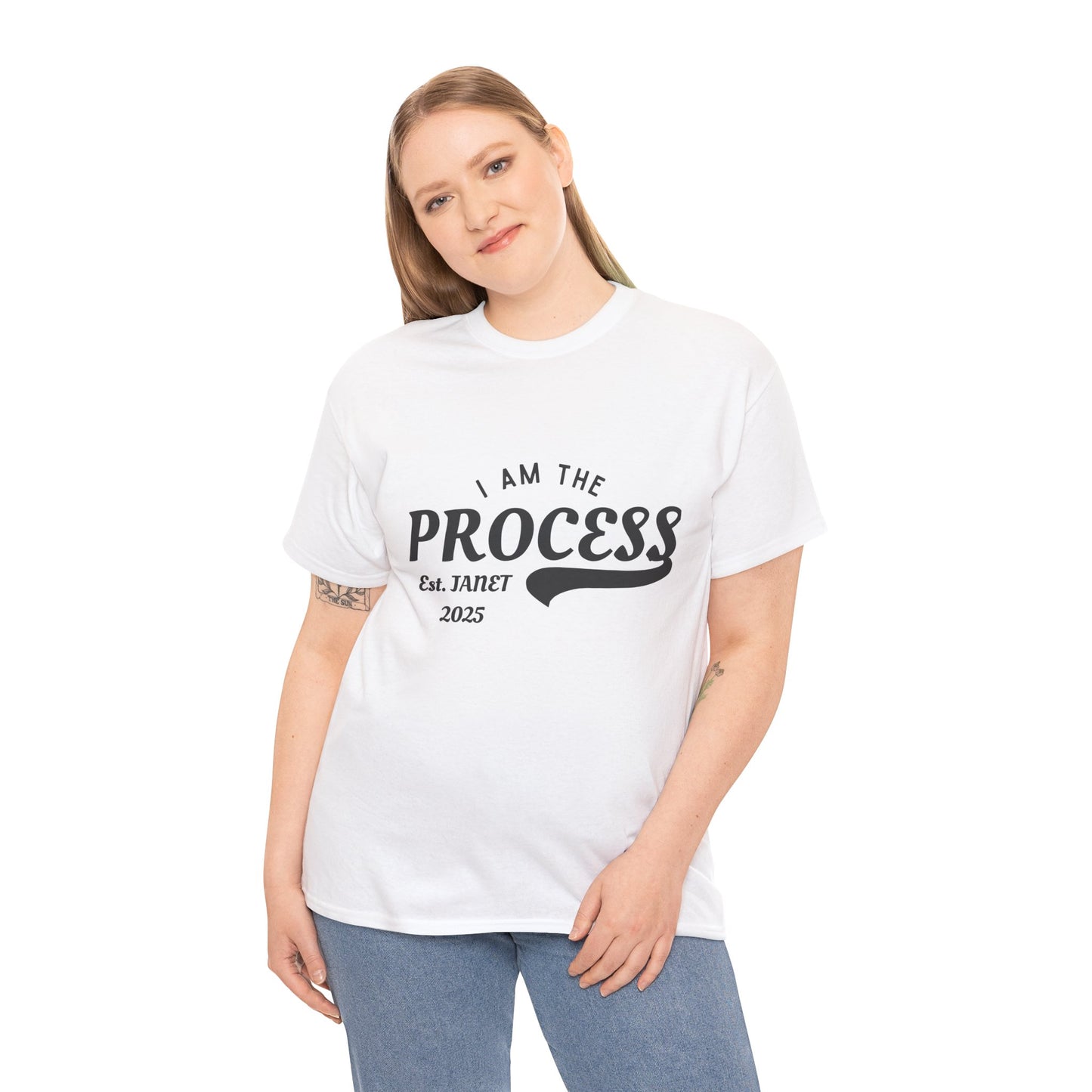 Unisex "I Am The Process" Design 3 – Janet from Accounts T-Shirt