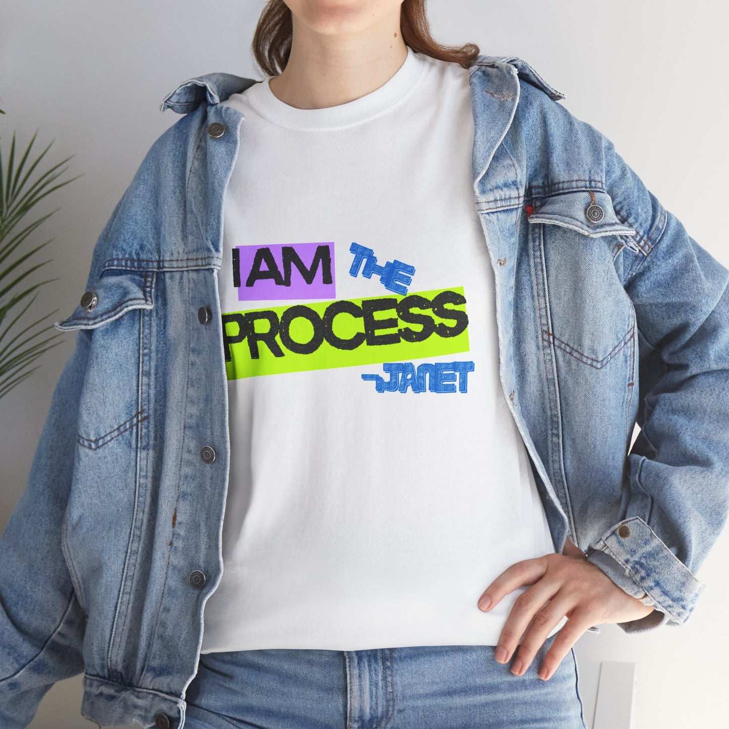 Unisex "I Am The Process" Design 2 – Janet from Accounts T-Shirt