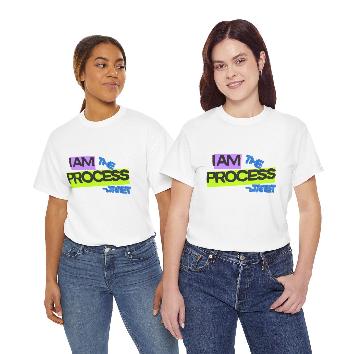 Unisex "I Am The Process" Design 2 – Janet from Accounts T-Shirt