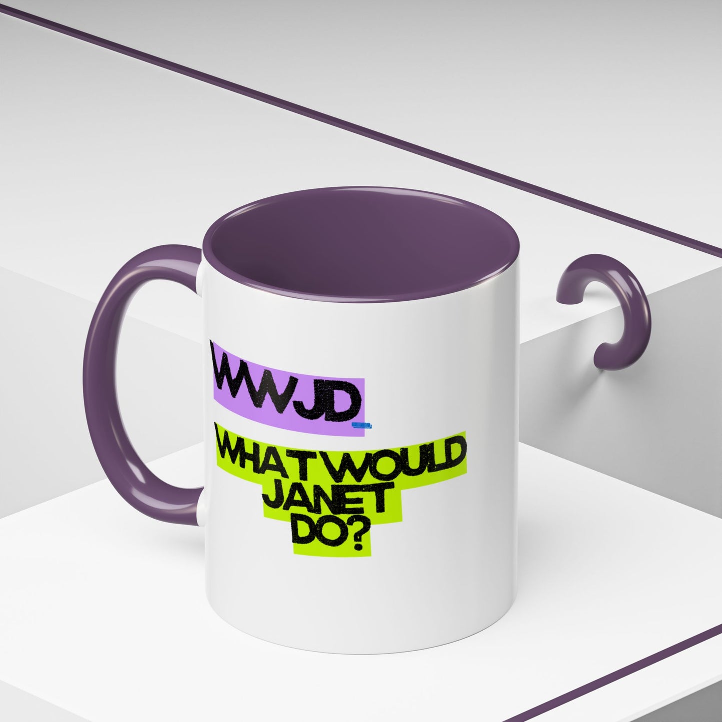 (EU CUSTOMERS) WWJD – What Would Janet Do? 11oz Mug