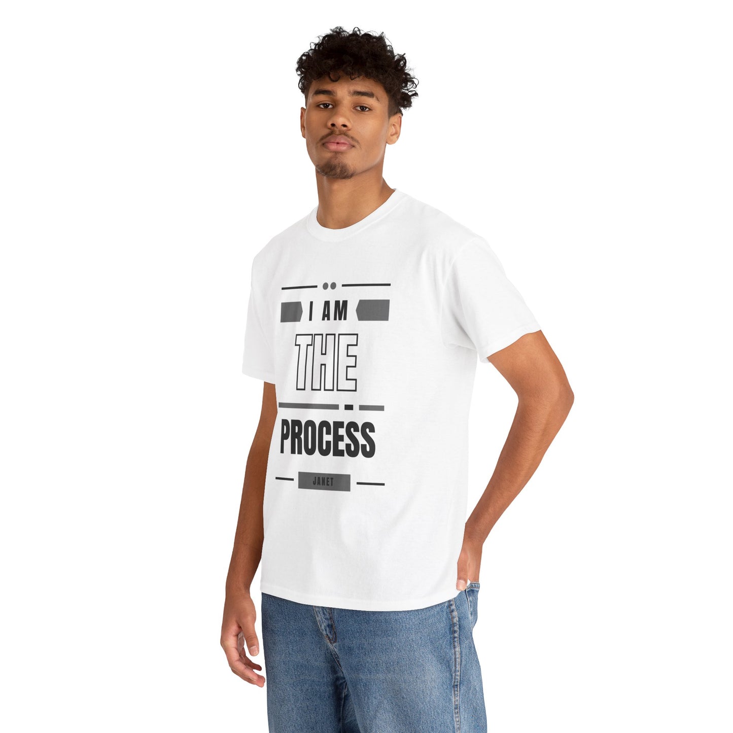 Unisex "I Am The Process" Design 1 – Janet from Accounts T-Shirt