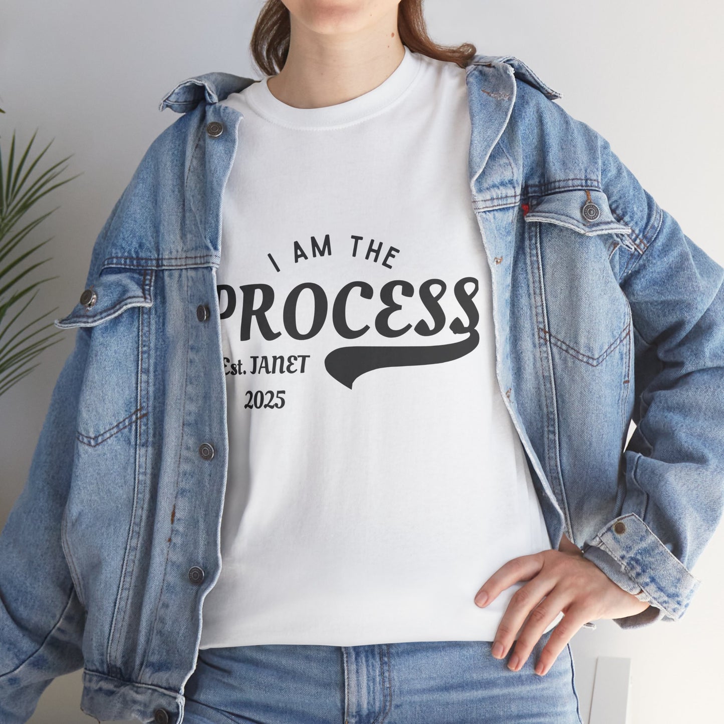 Unisex "I Am The Process" Design 3 – Janet from Accounts T-Shirt