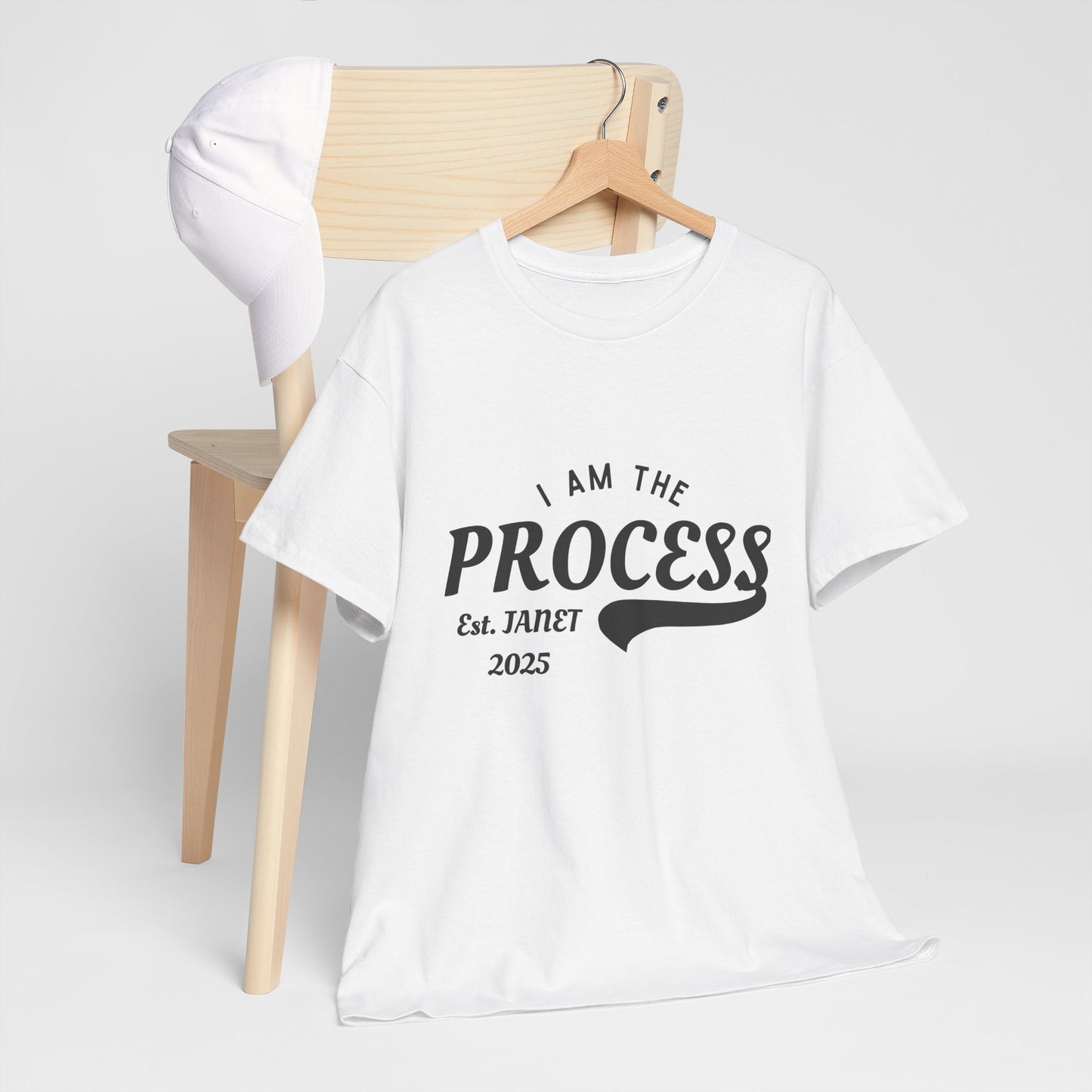 Unisex "I Am The Process" Design 3 – Janet from Accounts T-Shirt