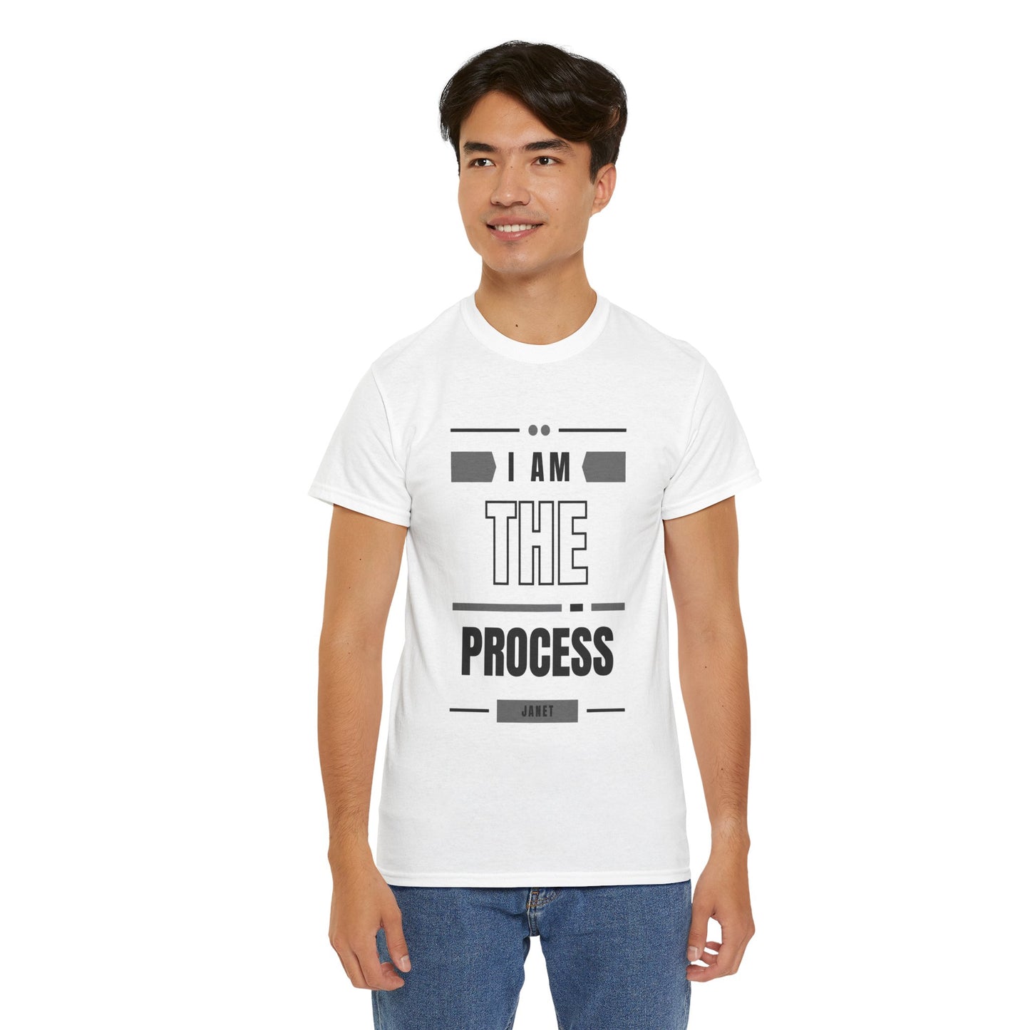 Unisex "I Am The Process" Design 1 – Janet from Accounts T-Shirt