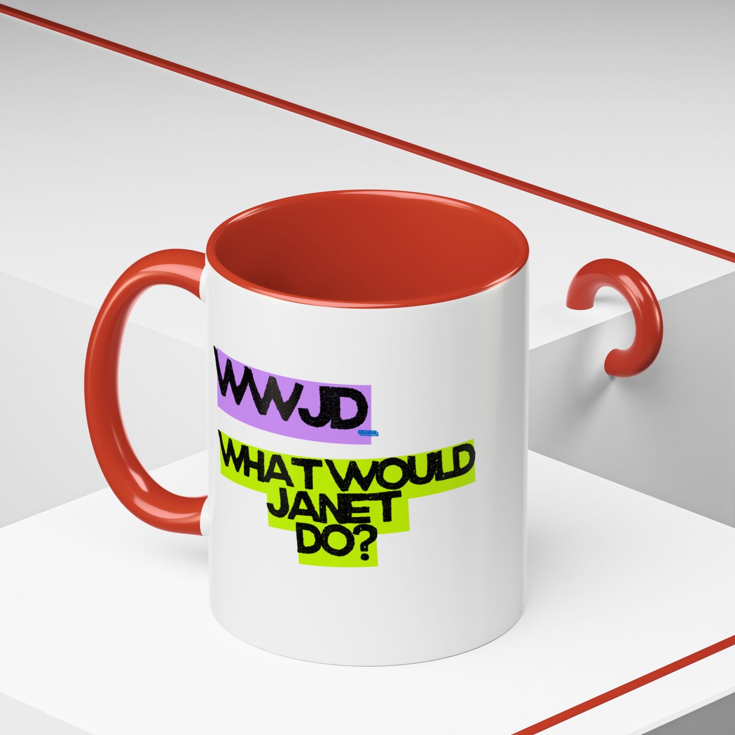 (EU CUSTOMERS) WWJD – What Would Janet Do? 11oz Mug