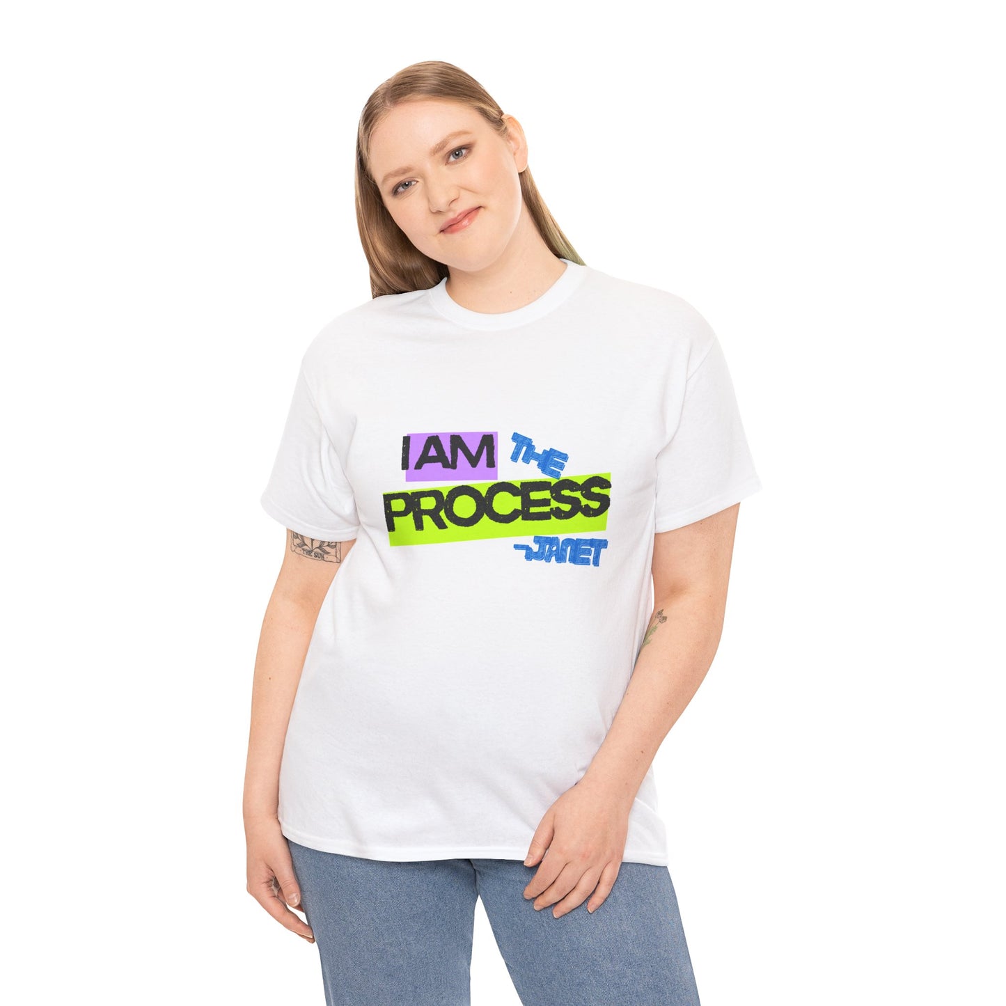 Unisex "I Am The Process" Design 2 – Janet from Accounts T-Shirt