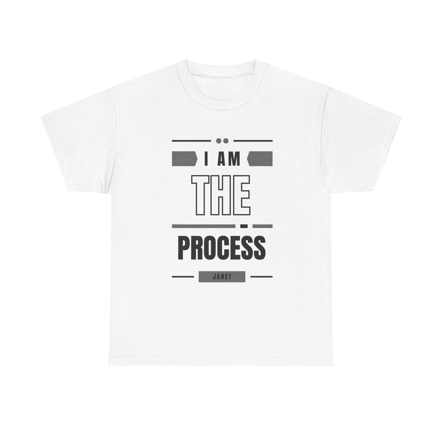 Unisex "I Am The Process" Design 1 – Janet from Accounts T-Shirt