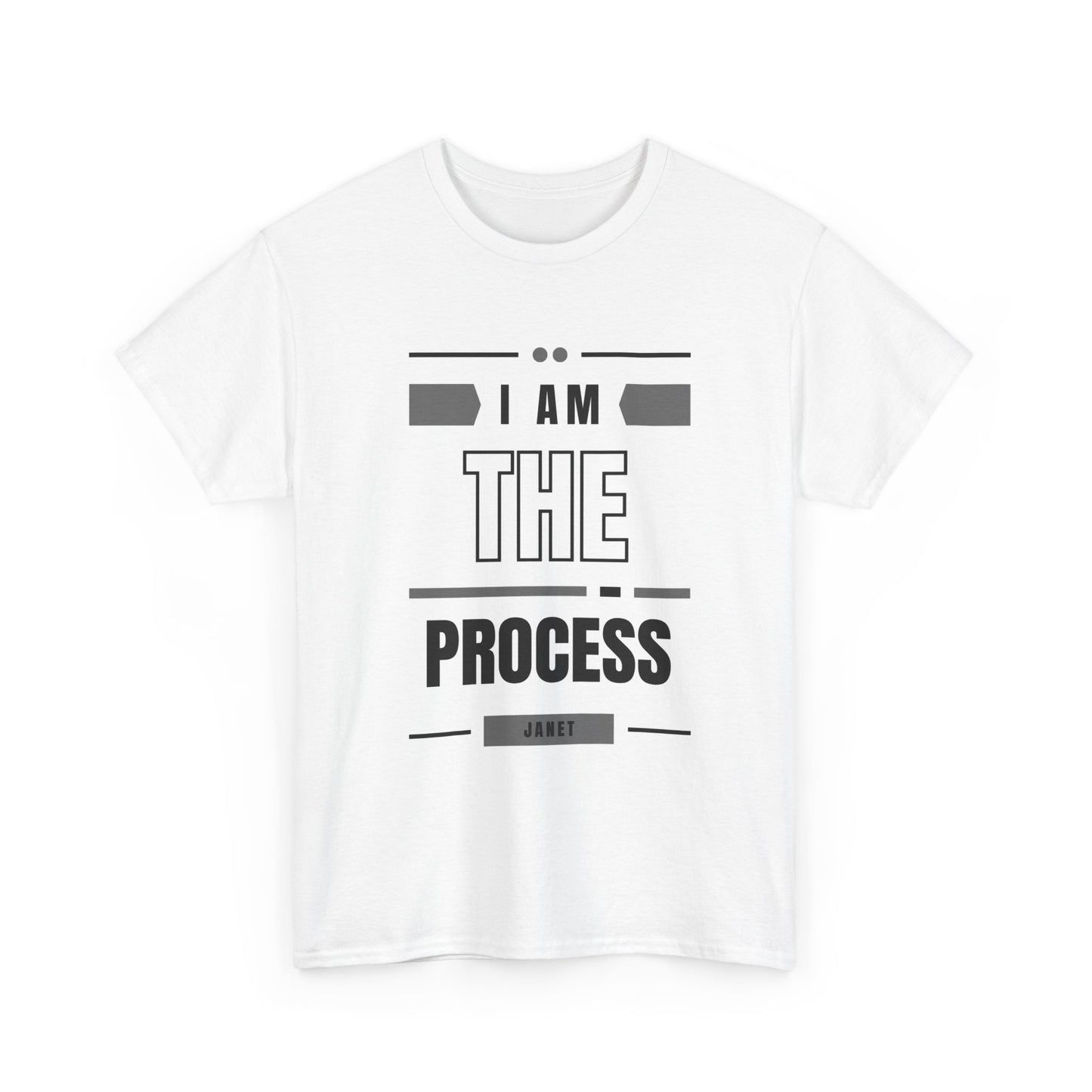 Unisex "I Am The Process" Design 1 – Janet from Accounts T-Shirt