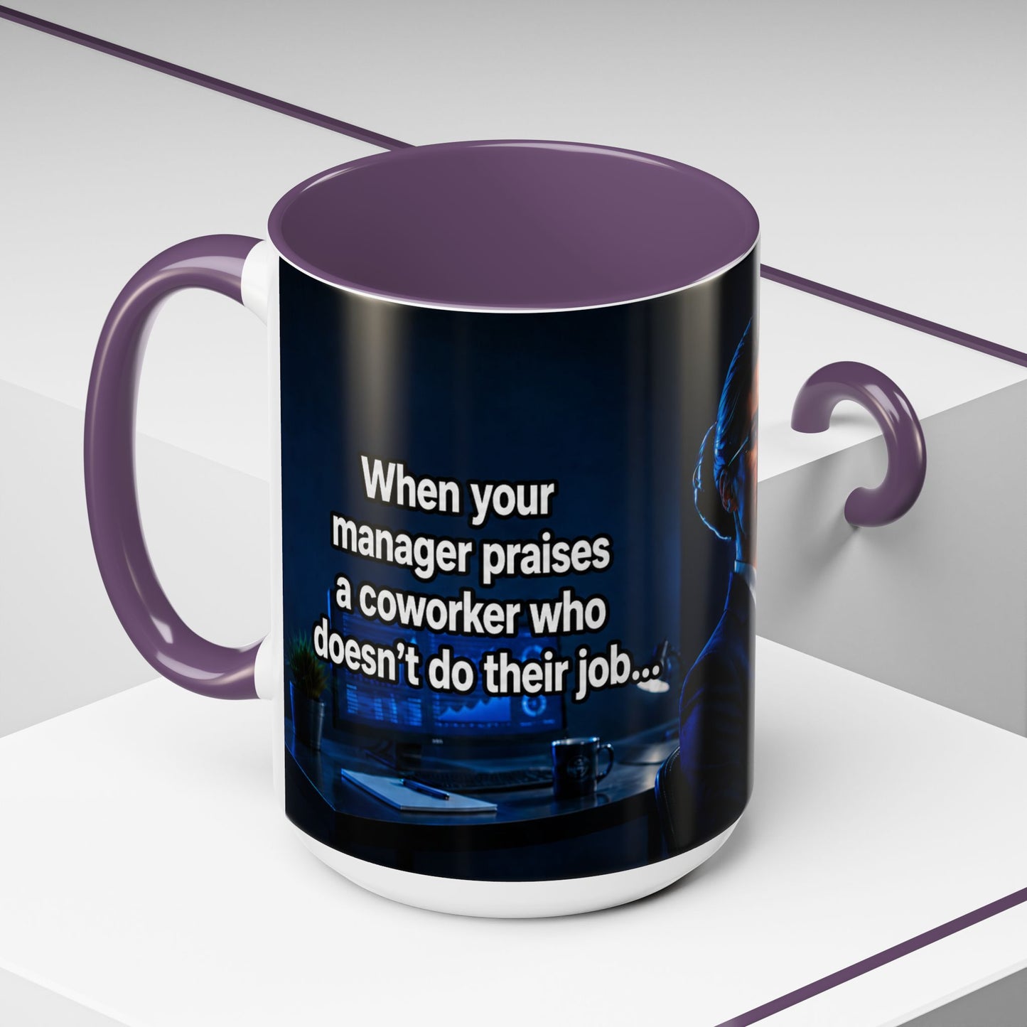 Janet Meme Mug – “Doing 3 Jobs and Getting Zero Recognition” (USA FULFILLMENT)
