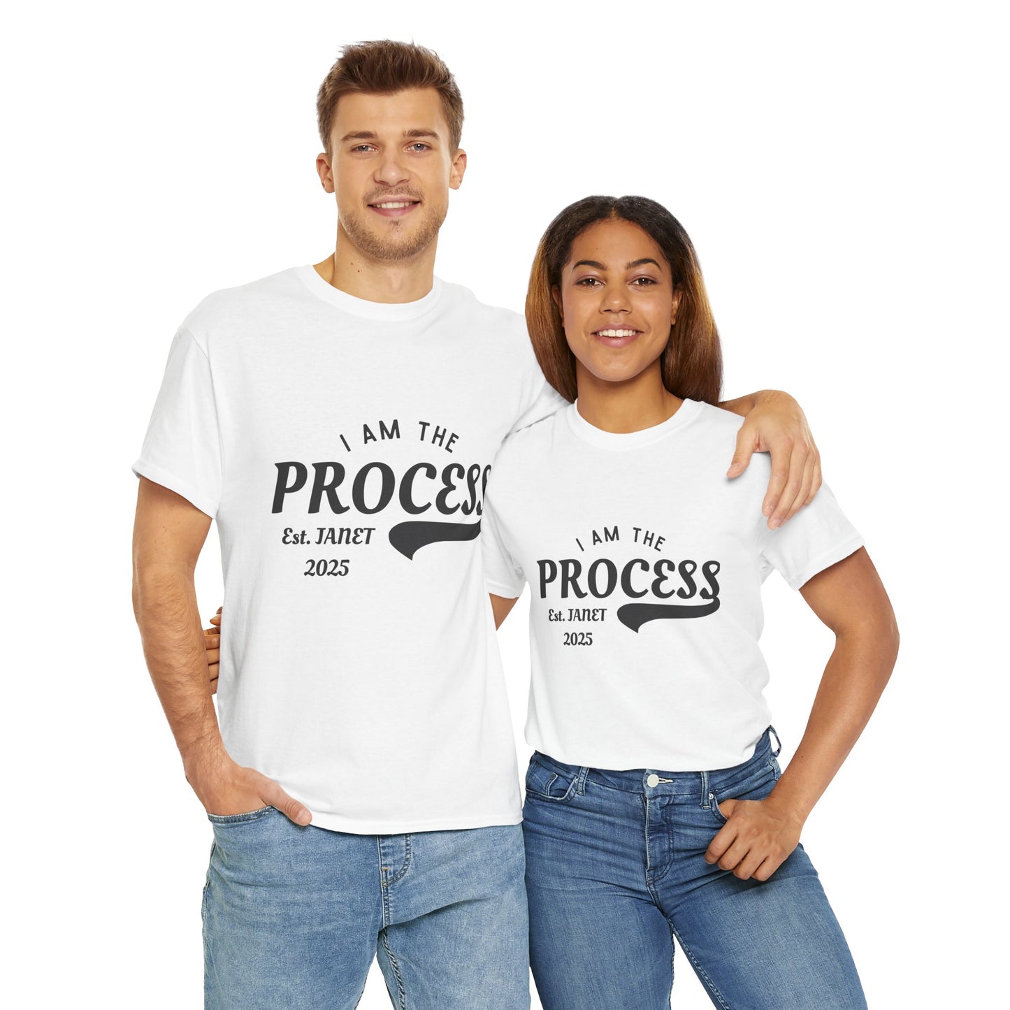 Unisex "I Am The Process" Design 3 – Janet from Accounts T-Shirt