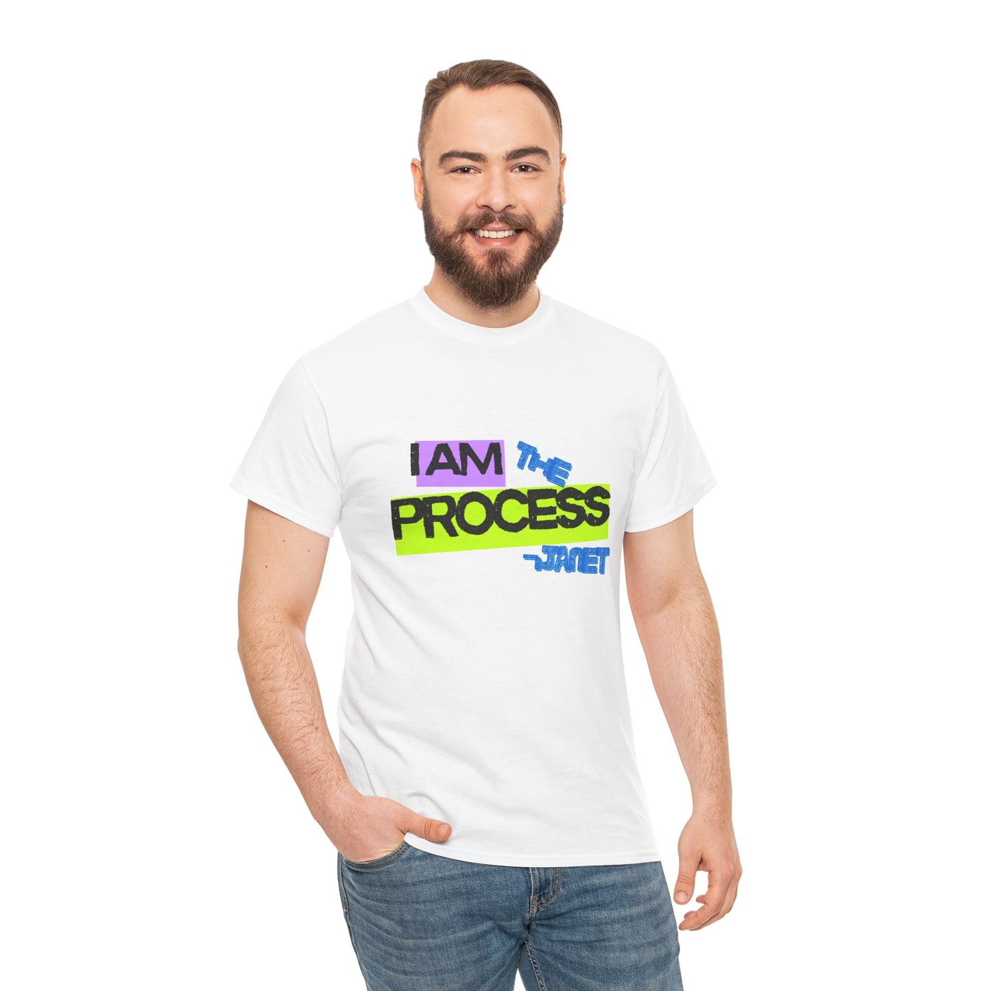 Unisex "I Am The Process" Design 2 – Janet from Accounts T-Shirt
