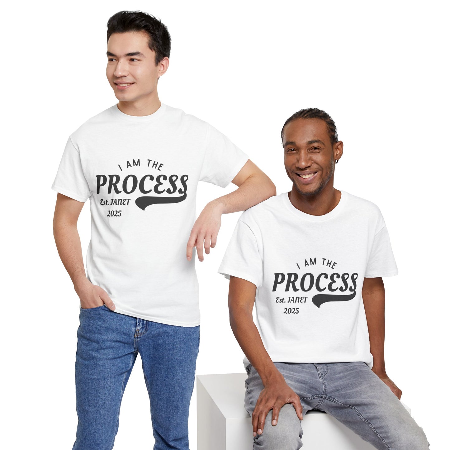 Unisex "I Am The Process" Design 3 – Janet from Accounts T-Shirt