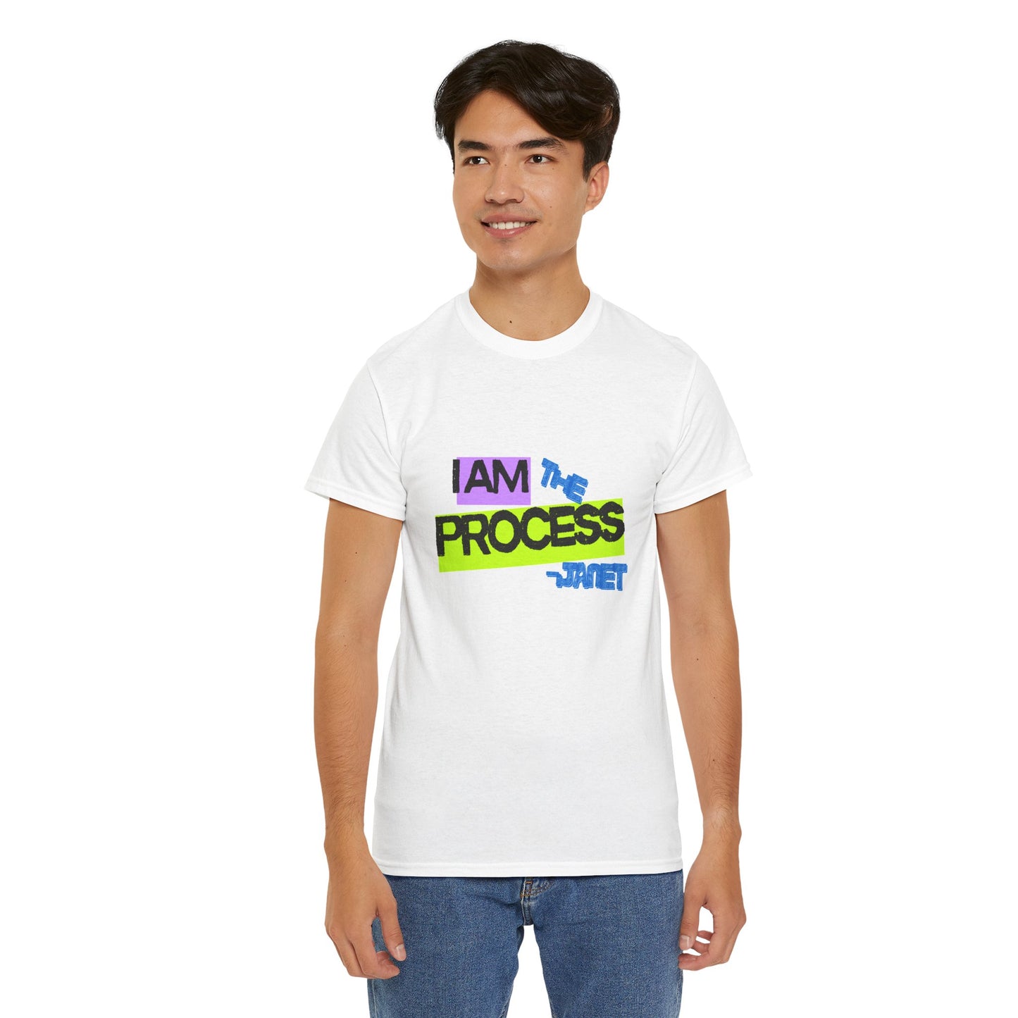 Unisex "I Am The Process" Design 2 – Janet from Accounts T-Shirt