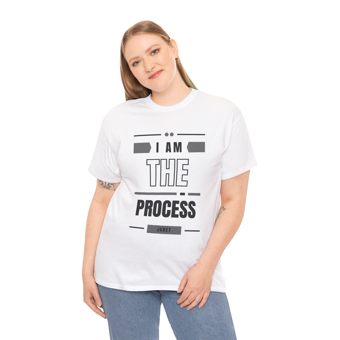 Unisex "I Am The Process" Design 1 – Janet from Accounts T-Shirt