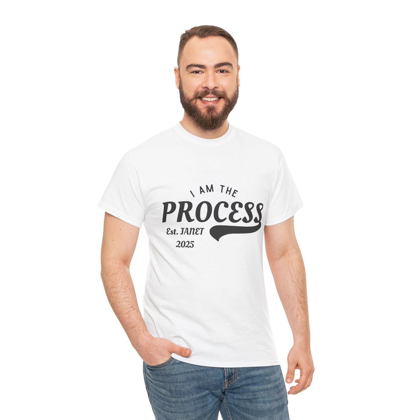 Unisex "I Am The Process" Design 3 – Janet from Accounts T-Shirt