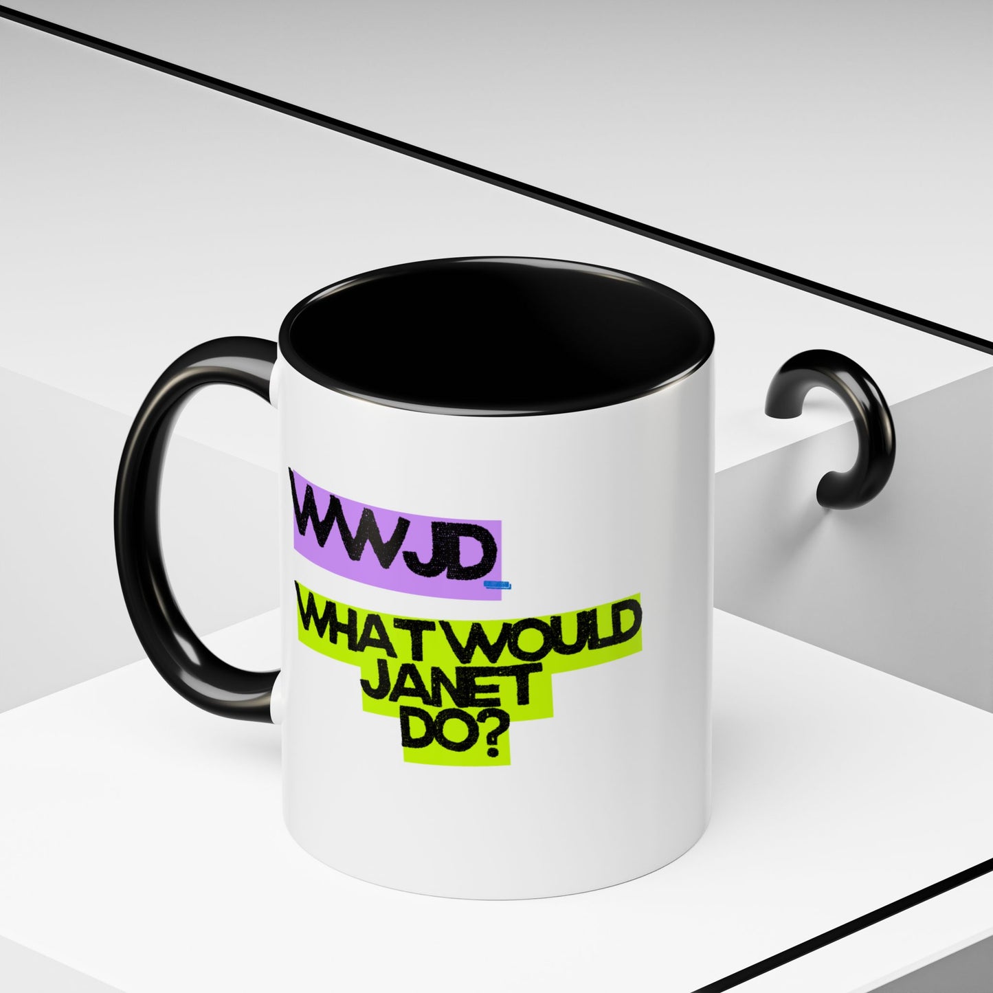 (EU CUSTOMERS) WWJD – What Would Janet Do? 11oz Mug