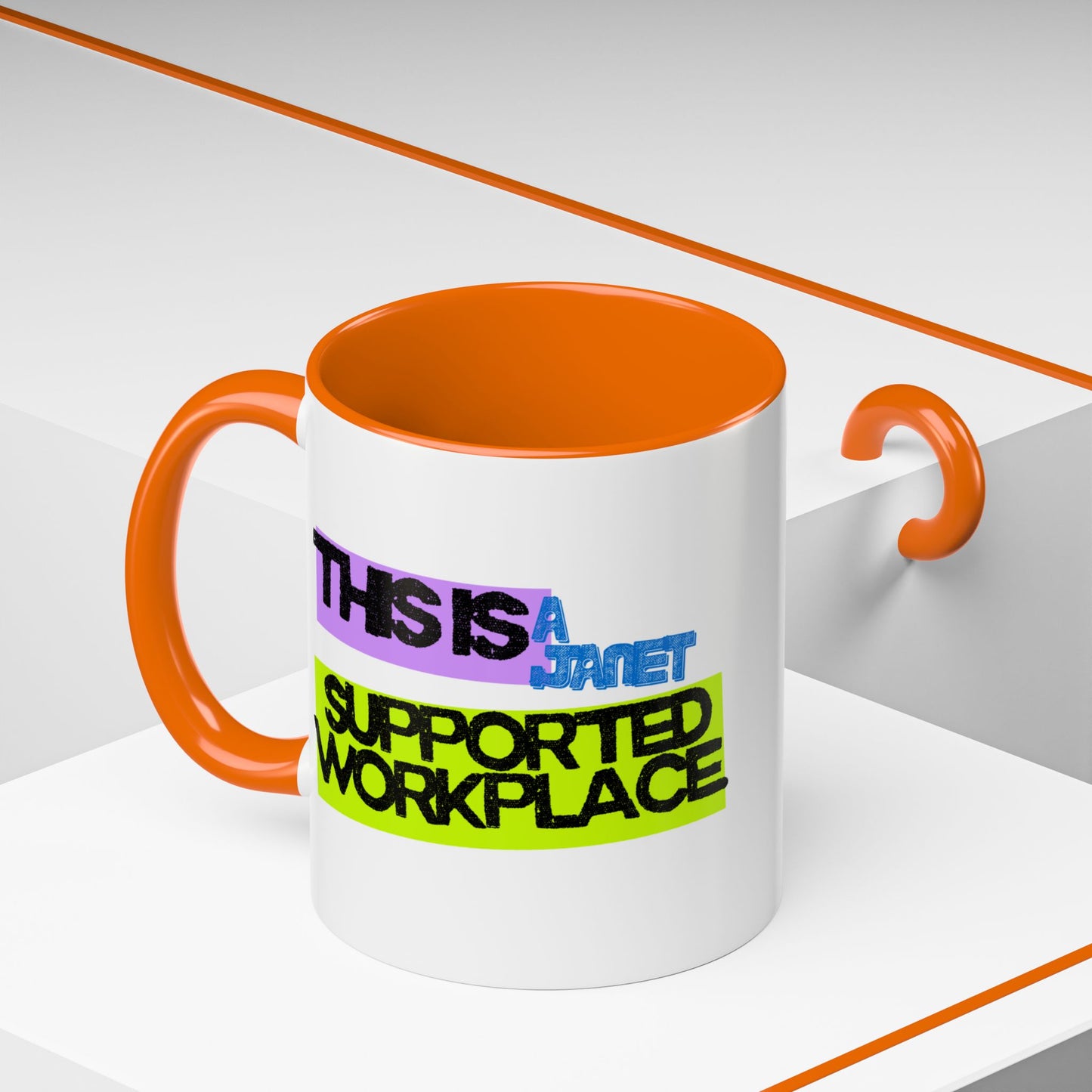 (NA/US CUSTOMERS) This Is a Janet-Supported Workplace 11oz or 15oz Mug
