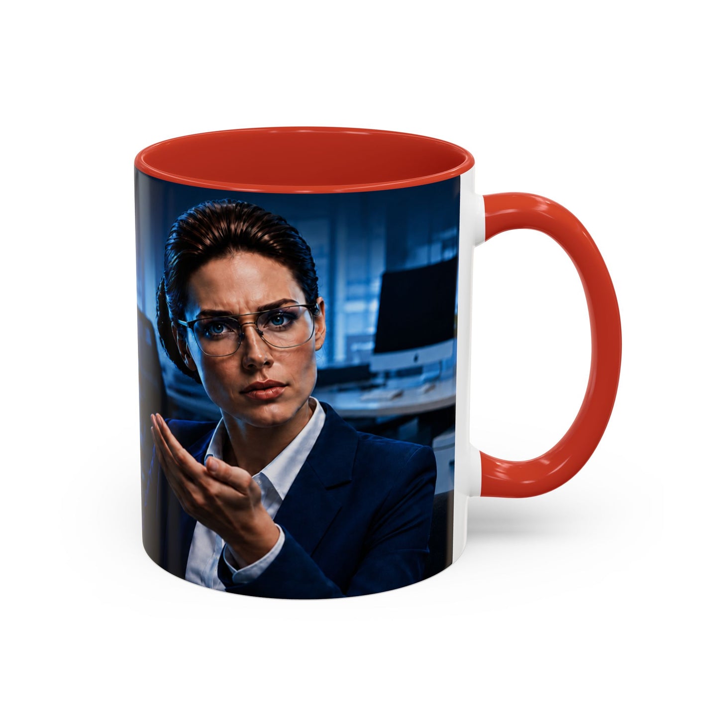 Janet Meme Mug – “Competence Often Feels Confrontational in a Poorly Managed Environment" (EUROPEAN FULFILLMENT)