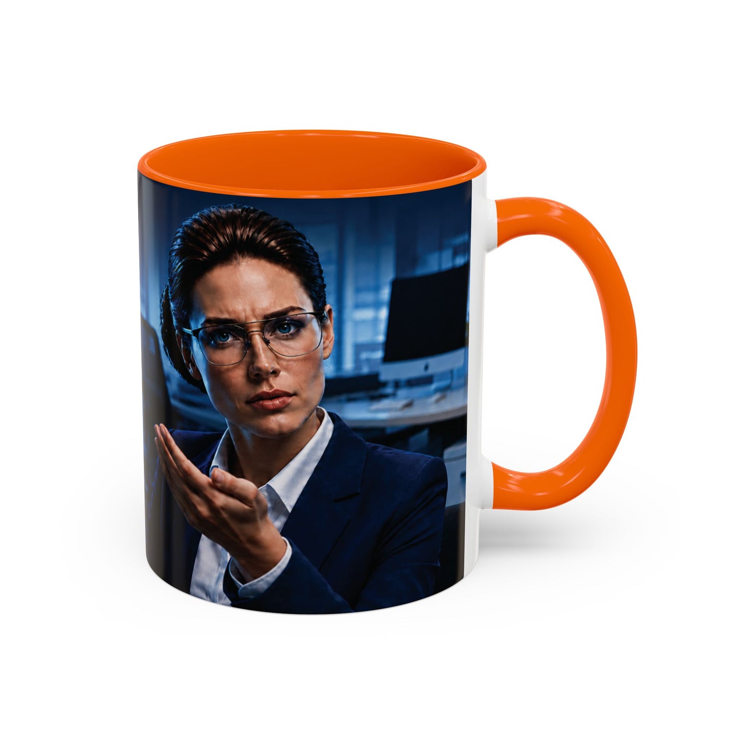 Janet Meme Mug – “Competence Often Feels Confrontational in a Poorly Managed Environment" (USA FULFILLMENT)