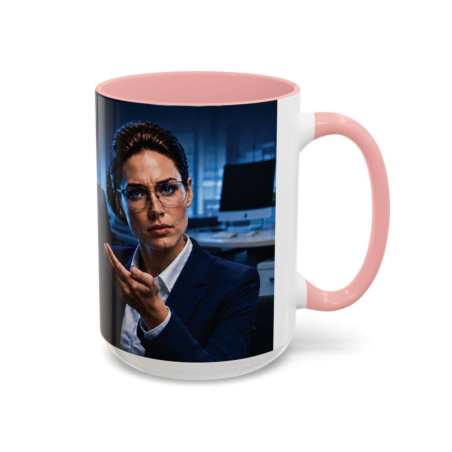 Janet Meme Mug – “Competence Often Feels Confrontational in a Poorly Managed Environment" (USA FULFILLMENT)
