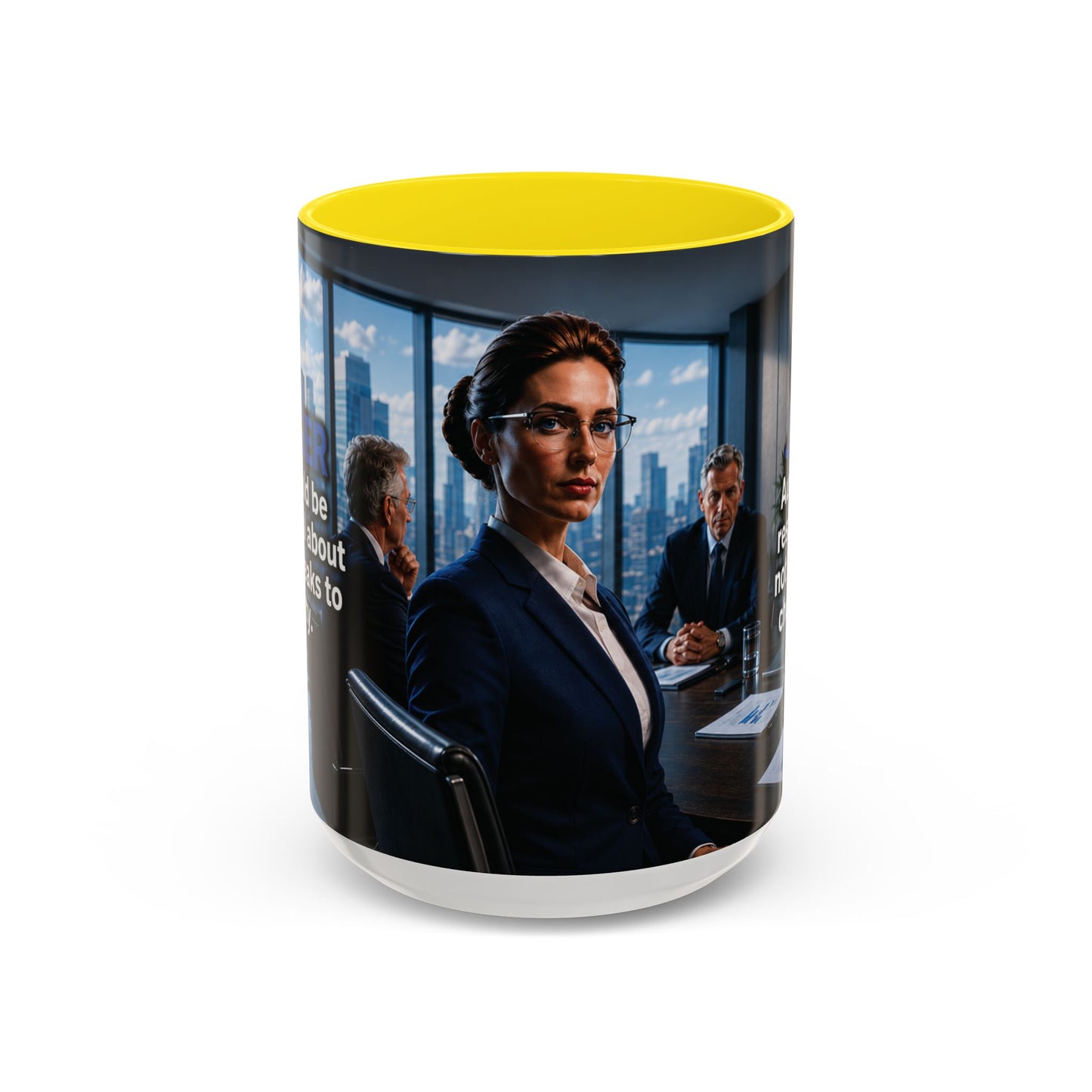 Janet Meme Mug – “Authority Is a Responsibility, Not a Protected Characteristic” (USA FULFILLMENT)