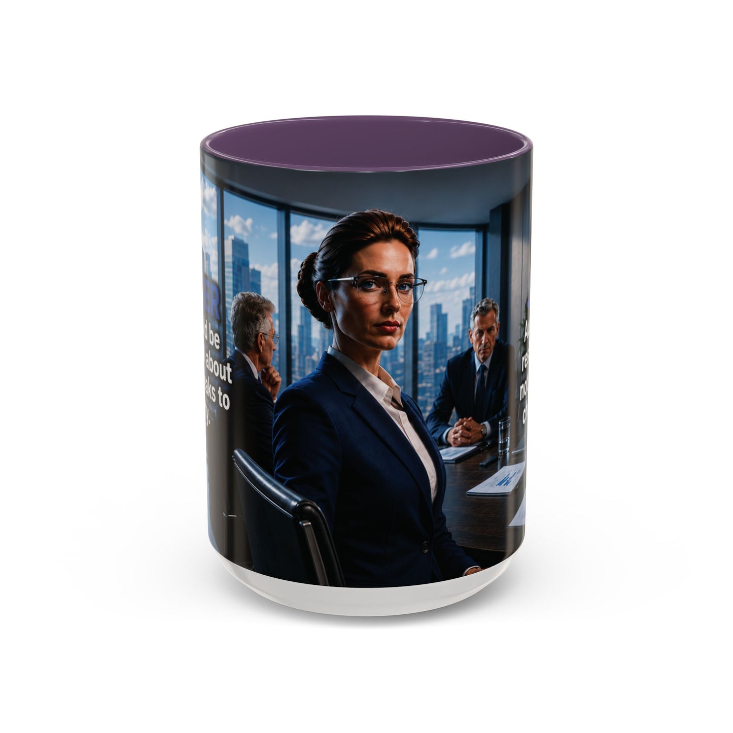 Janet Meme Mug – “Authority Is a Responsibility, Not a Protected Characteristic” (USA FULFILLMENT)