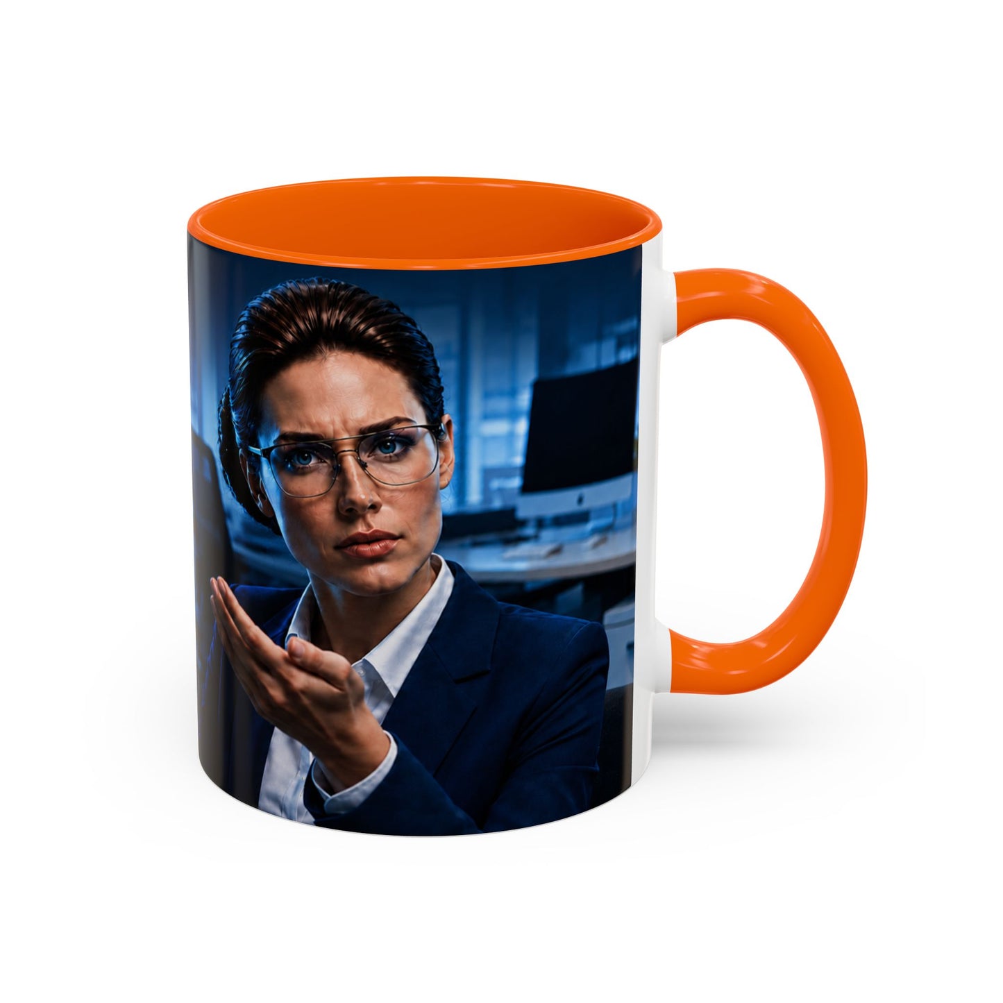 Janet Meme Mug – “Competence Often Feels Confrontational in a Poorly Managed Environment" (EUROPEAN FULFILLMENT)