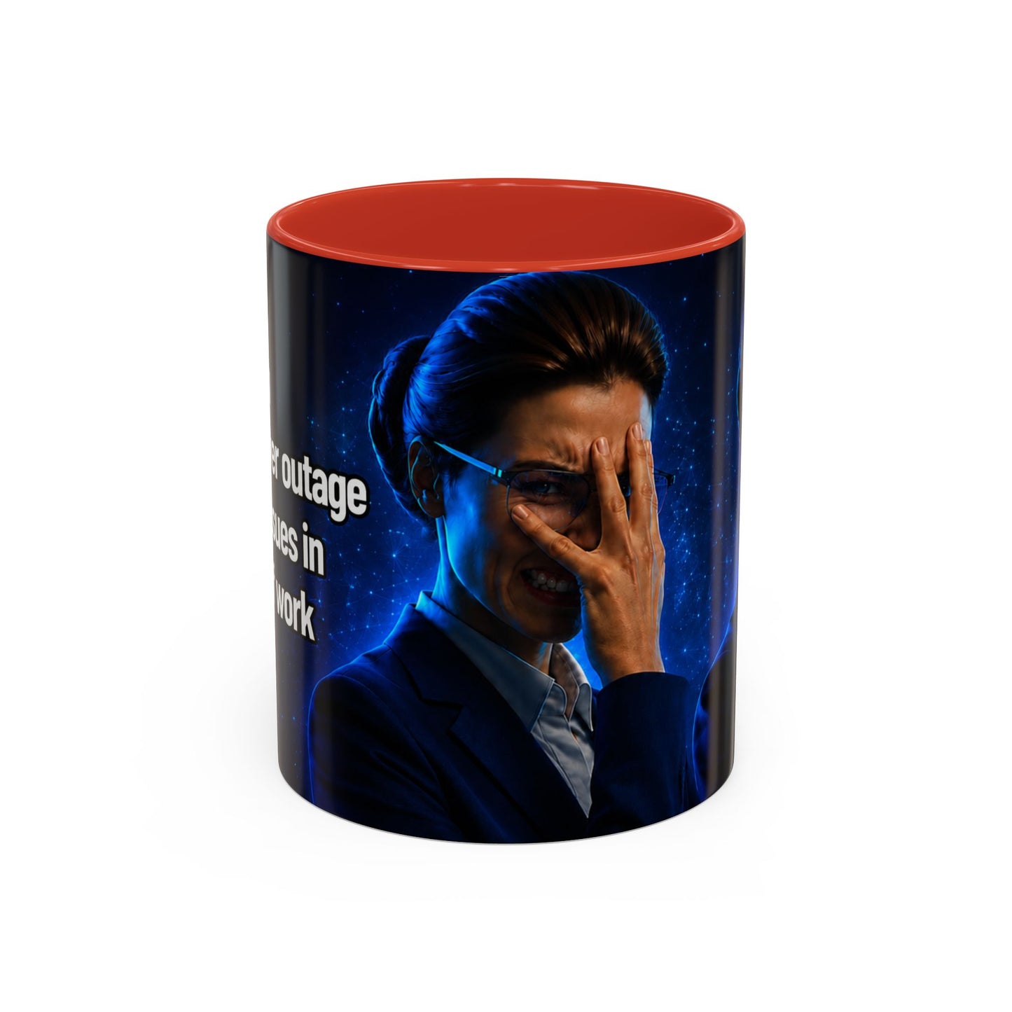 Janet Meme Mug – “Power Outage or Internet Issues” (EUROPEAN FULFILLMENT)