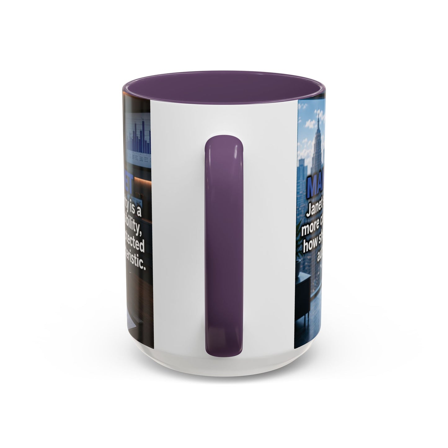 Janet Meme Mug – “Authority Is a Responsibility, Not a Protected Characteristic” (USA FULFILLMENT)