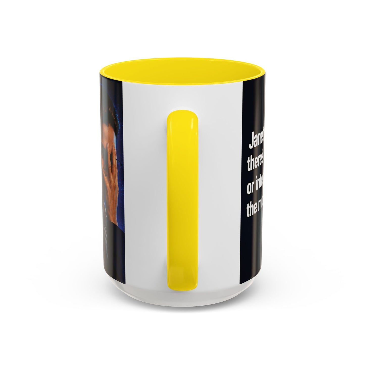 Janet Meme Mug – “Power Outage or Internet Issues” (USA FULFILLMENT)