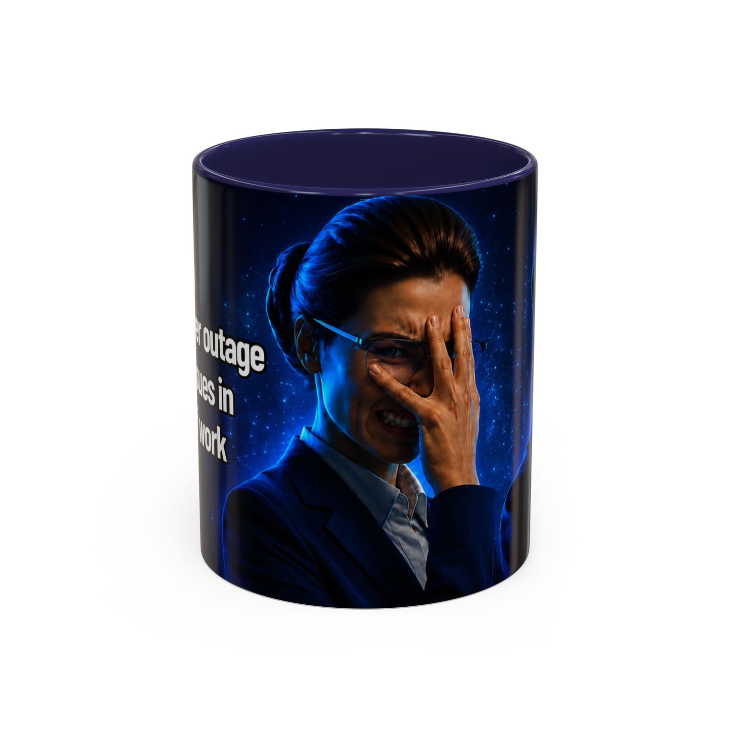 Janet Meme Mug – “Power Outage or Internet Issues” (EUROPEAN FULFILLMENT)