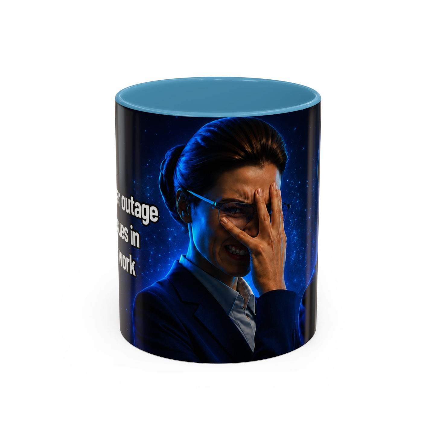 Janet Meme Mug – “Power Outage or Internet Issues” (EUROPEAN FULFILLMENT)