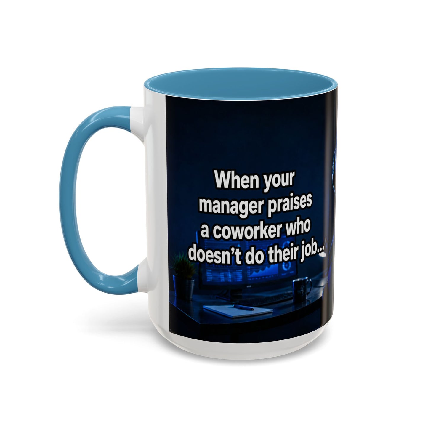 Janet Meme Mug – “Doing 3 Jobs and Getting Zero Recognition” (USA FULFILLMENT)
