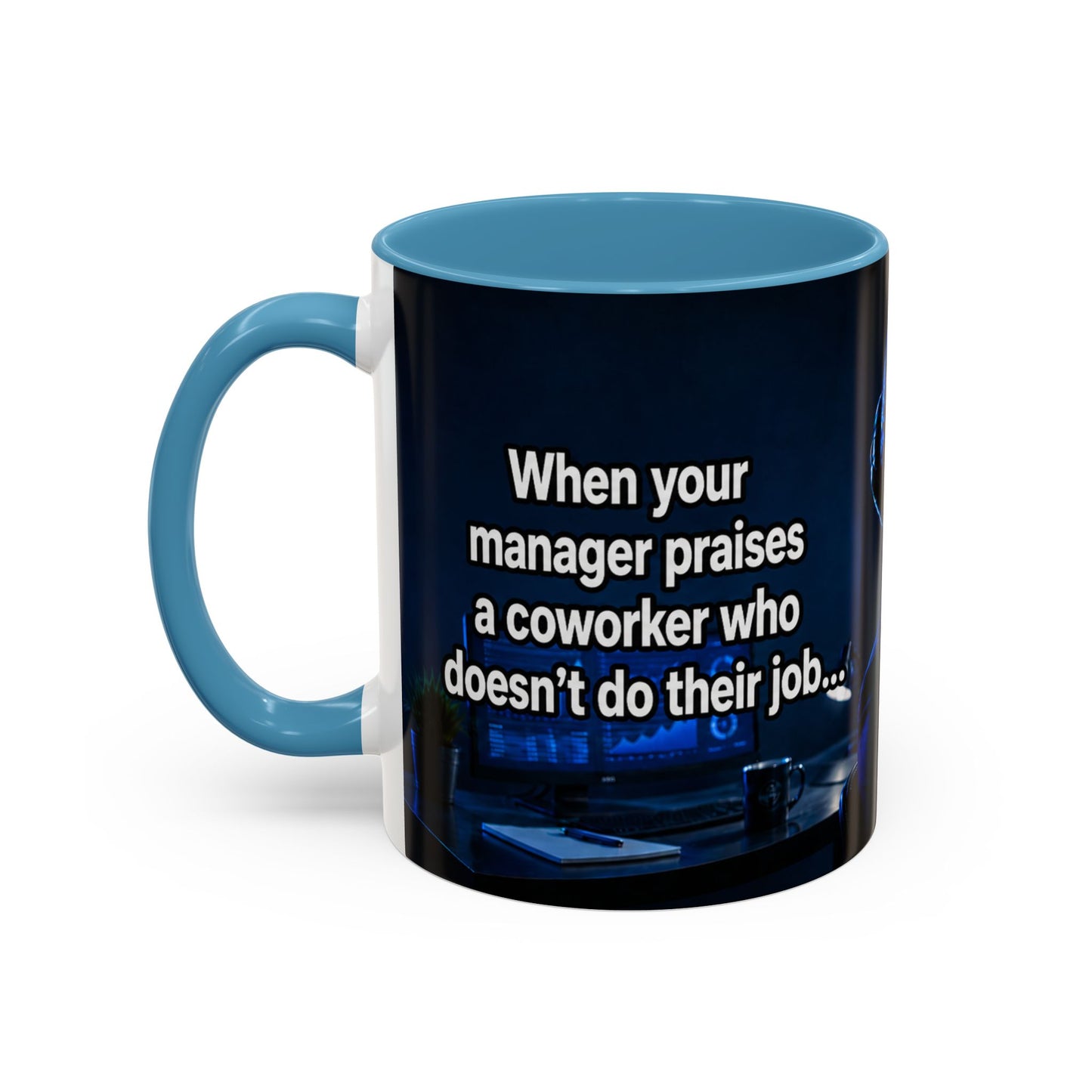 Janet Meme Mug – “Doing 3 Jobs and Getting Zero Recognition” (USA FULFILLMENT)