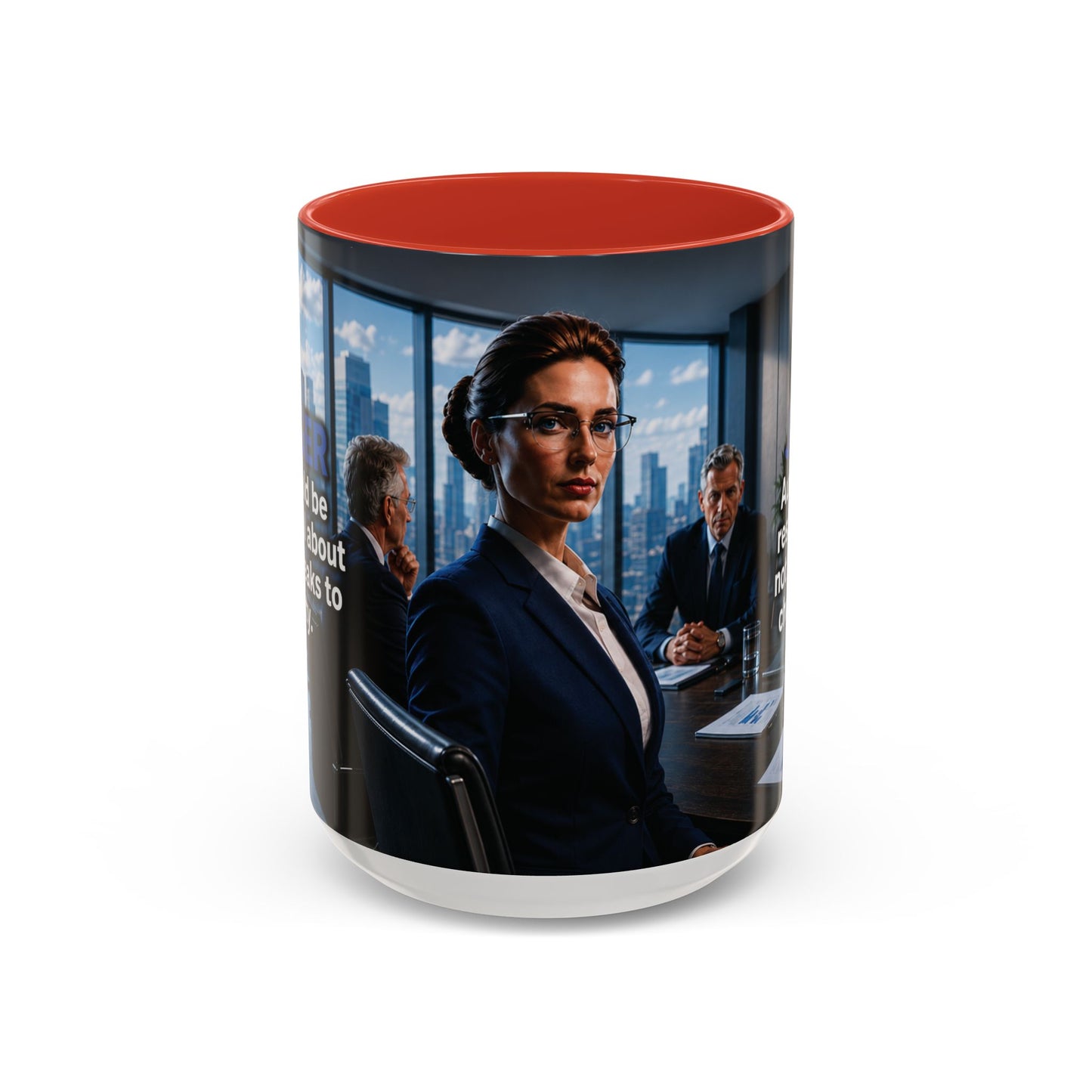 Janet Meme Mug – “Authority Is a Responsibility, Not a Protected Characteristic” (USA FULFILLMENT)