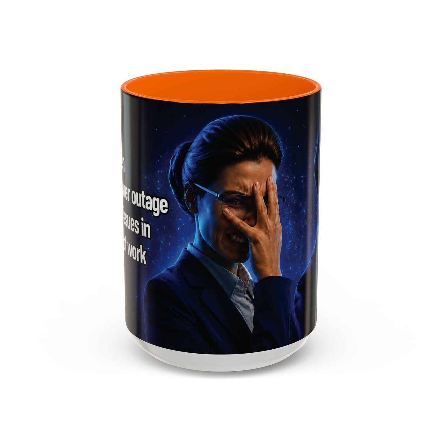 Janet Meme Mug – “Power Outage or Internet Issues” (USA FULFILLMENT)
