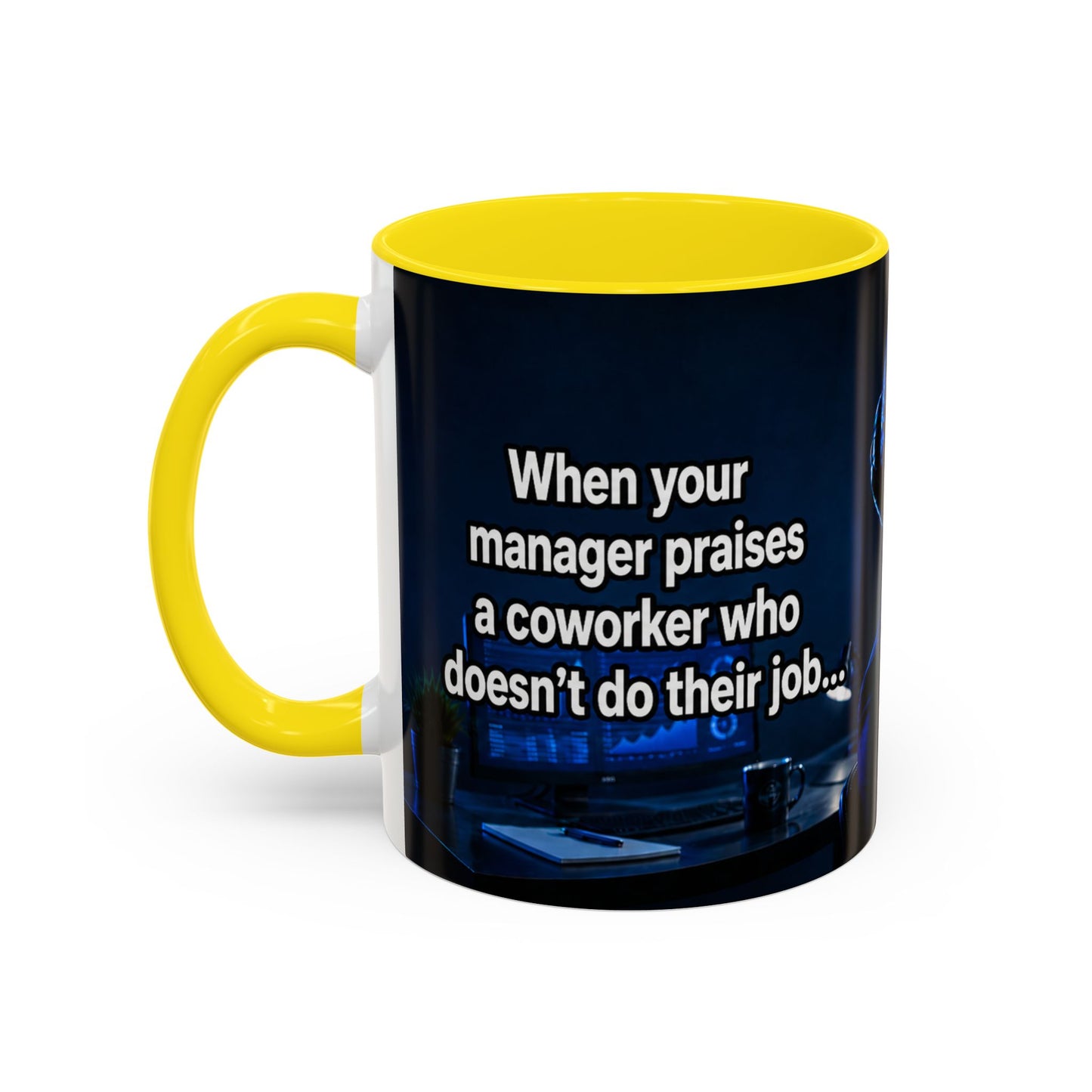 Janet Meme Mug – “Doing 3 Jobs and Getting Zero Recognition” (EUROPEAN FULFILLMENT)