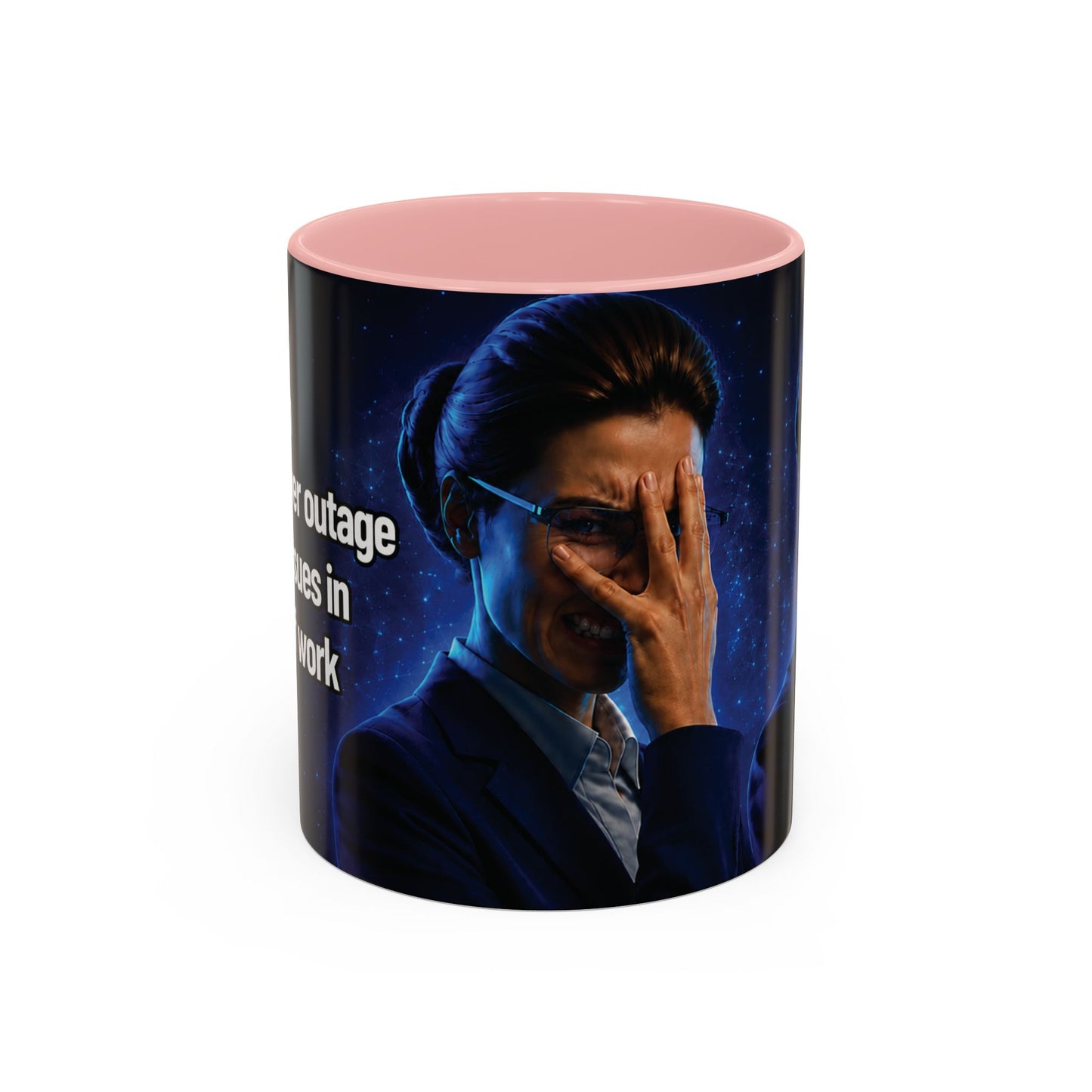 Janet Meme Mug – “Power Outage or Internet Issues” (USA FULFILLMENT)
