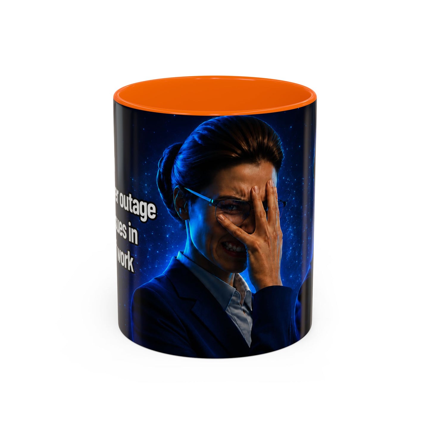 Janet Meme Mug – “Power Outage or Internet Issues” (EUROPEAN FULFILLMENT)