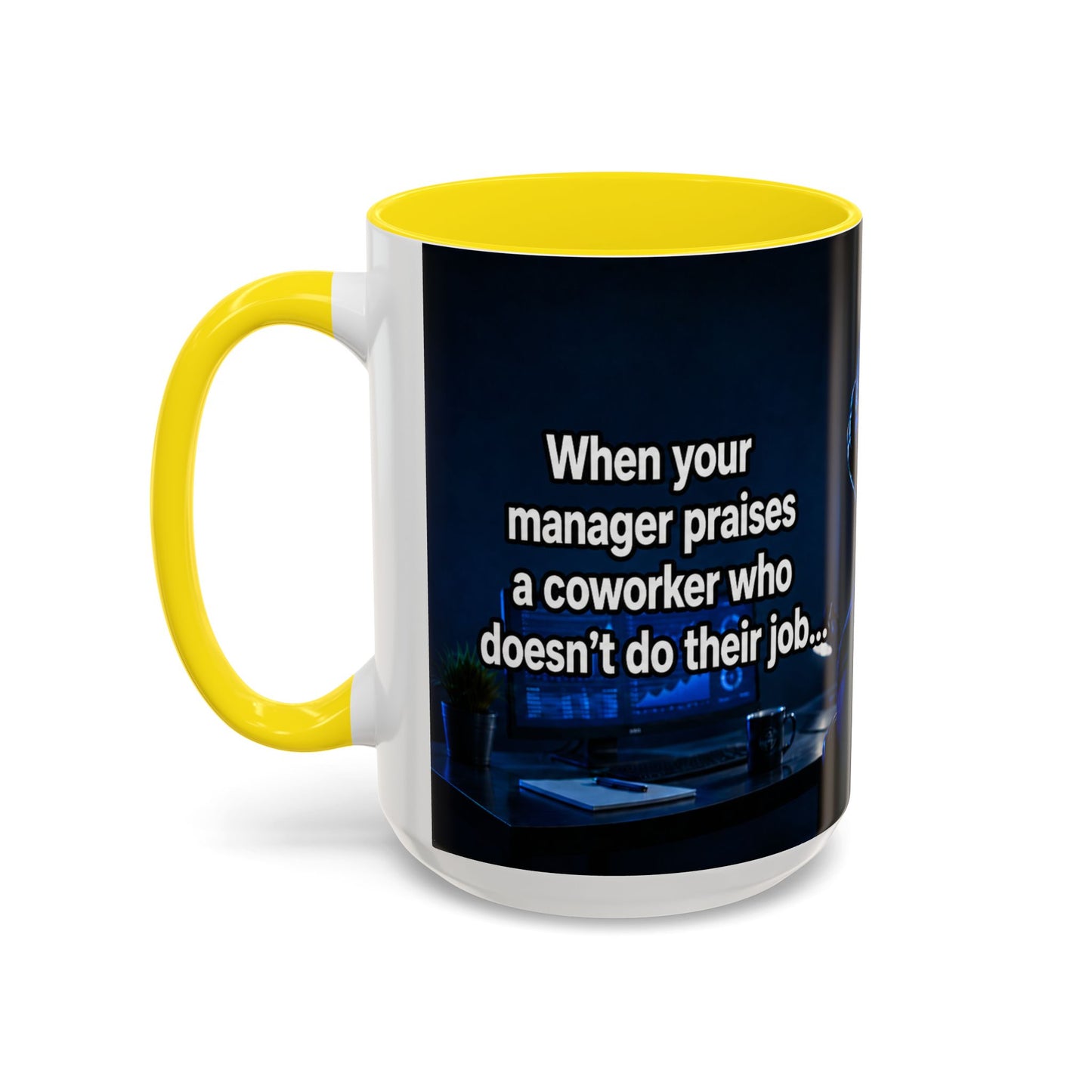 Janet Meme Mug – “Doing 3 Jobs and Getting Zero Recognition” (USA FULFILLMENT)