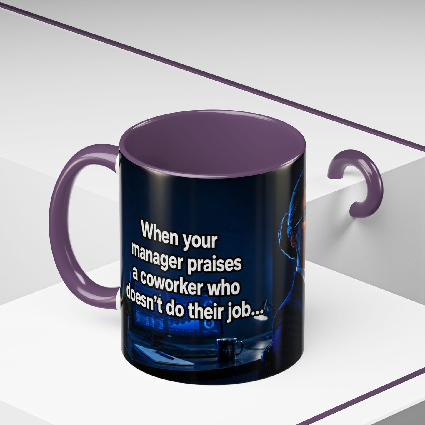 Janet Meme Mug – “Doing 3 Jobs and Getting Zero Recognition” (EUROPEAN FULFILLMENT)