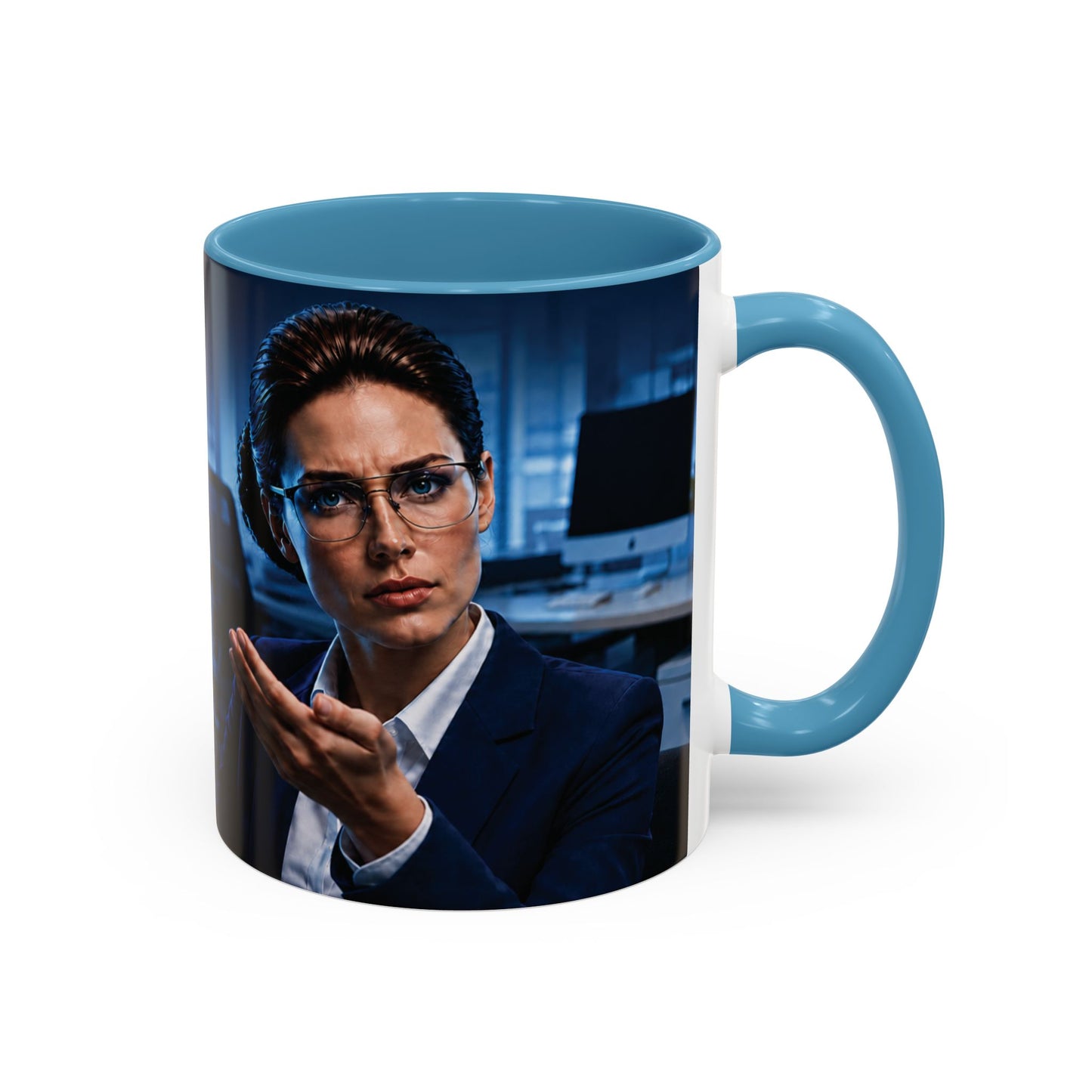 Janet Meme Mug – “Competence Often Feels Confrontational in a Poorly Managed Environment" (USA FULFILLMENT)