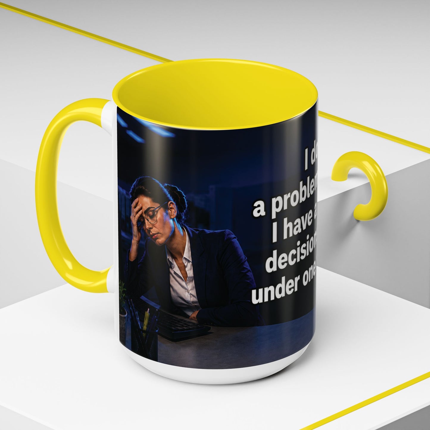 Janet Meme Mug – “I Don’t Have a Problem with Authority” (USA FULFILLMENT)