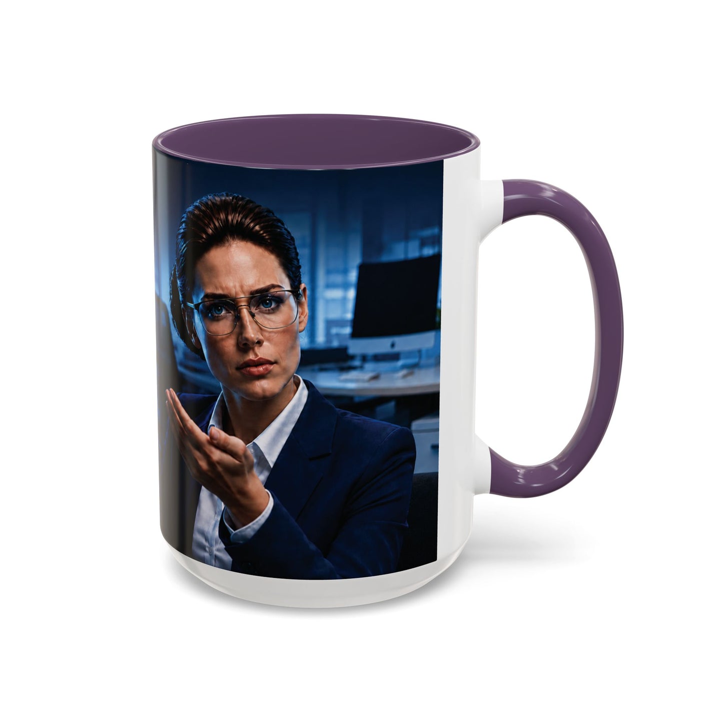 Janet Meme Mug – “Competence Often Feels Confrontational in a Poorly Managed Environment" (USA FULFILLMENT)