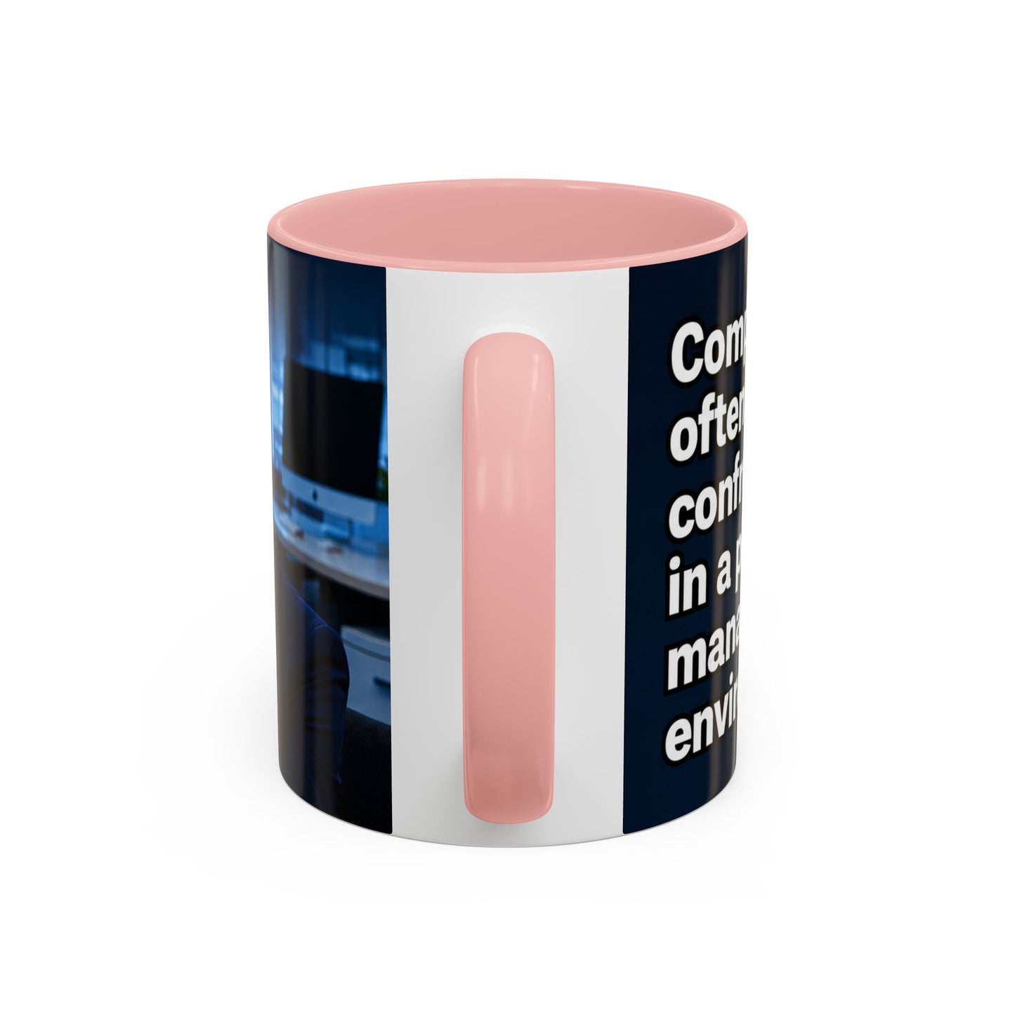 Janet Meme Mug – “Competence Often Feels Confrontational in a Poorly Managed Environment" (EUROPEAN FULFILLMENT)