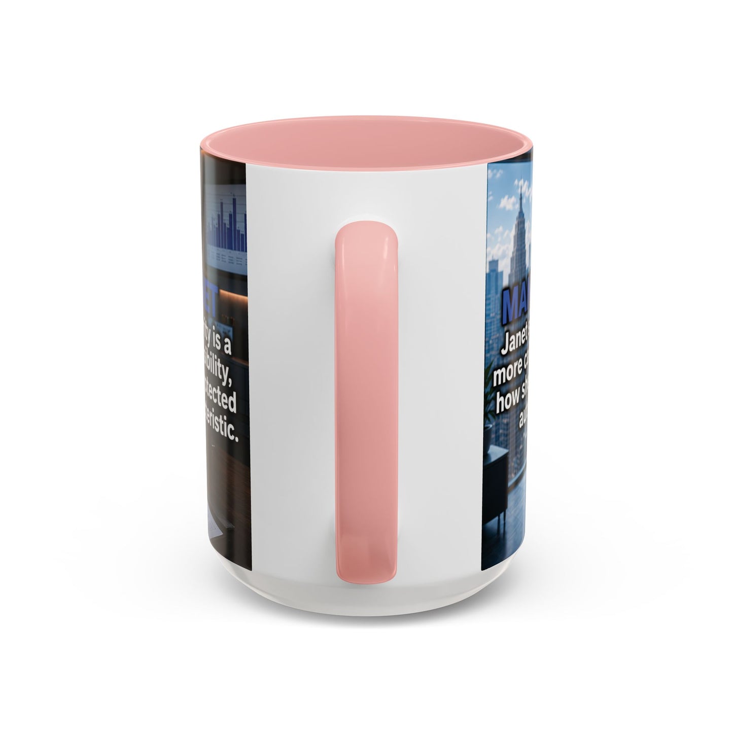 Janet Meme Mug – “Authority Is a Responsibility, Not a Protected Characteristic” (USA FULFILLMENT)