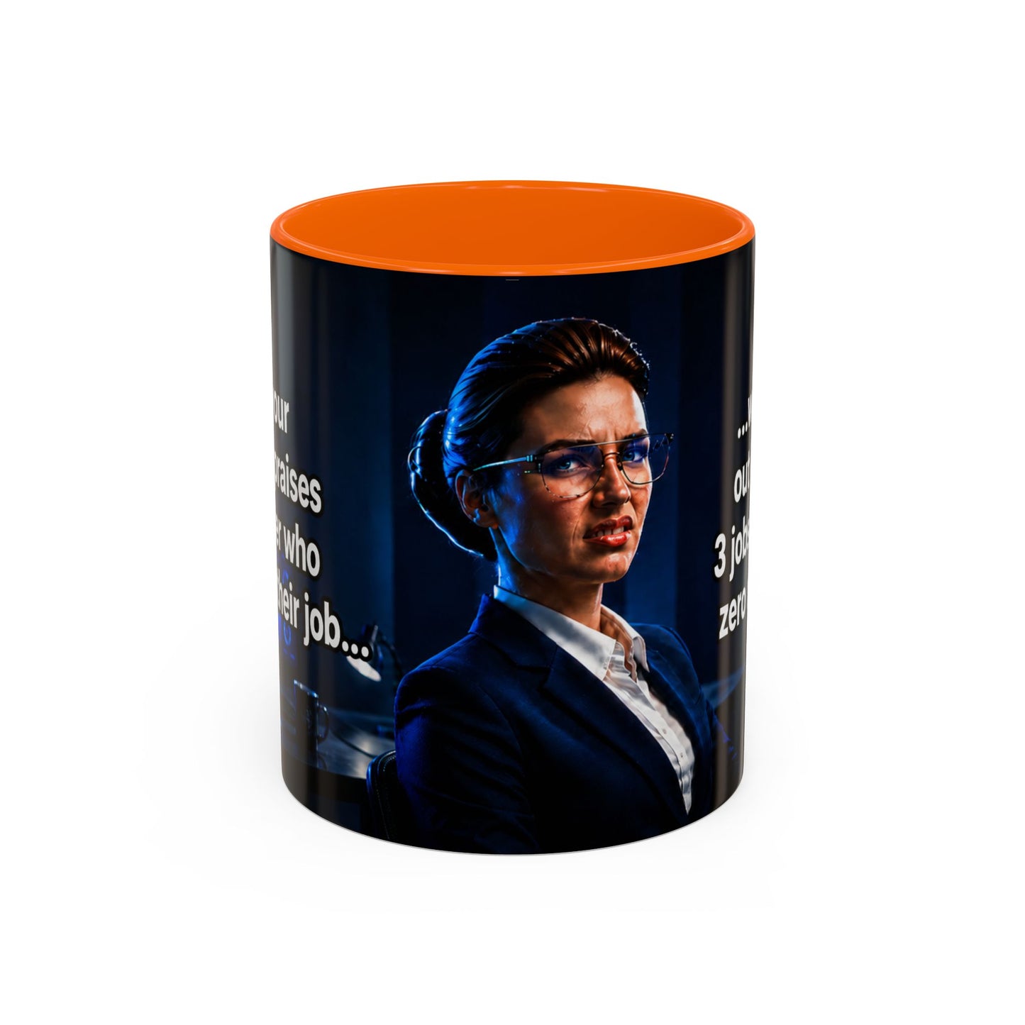 Janet Meme Mug – “Doing 3 Jobs and Getting Zero Recognition” (USA FULFILLMENT)