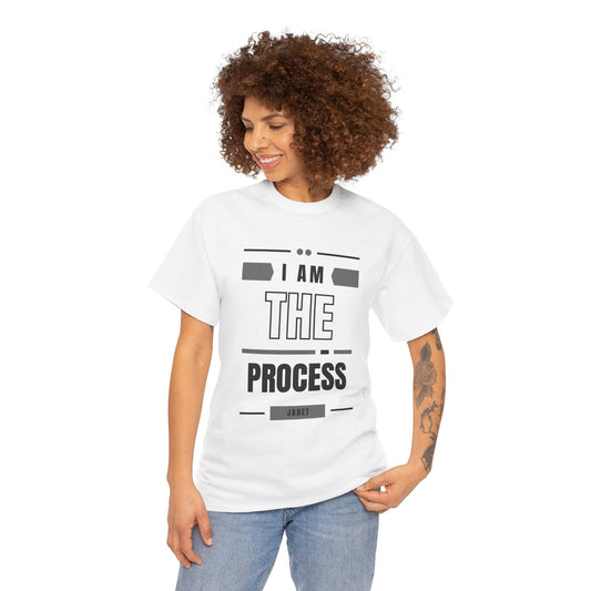 Unisex "I Am The Process" Design 1 – Janet from Accounts T-Shirt