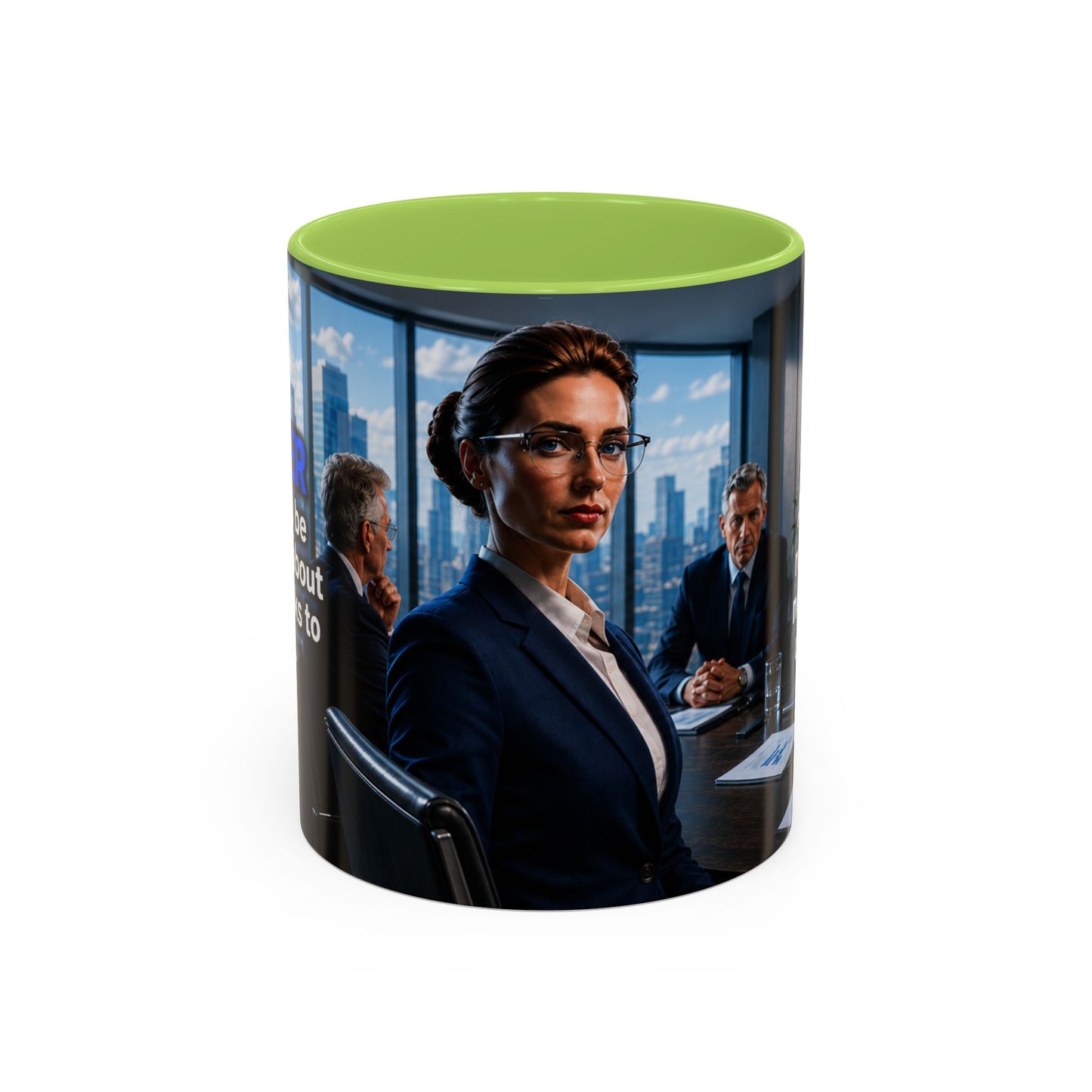 Janet Meme Mug – “Authority Is a Responsibility, Not a Protected Characteristic” (EUROPEAN FULFILLMENT)