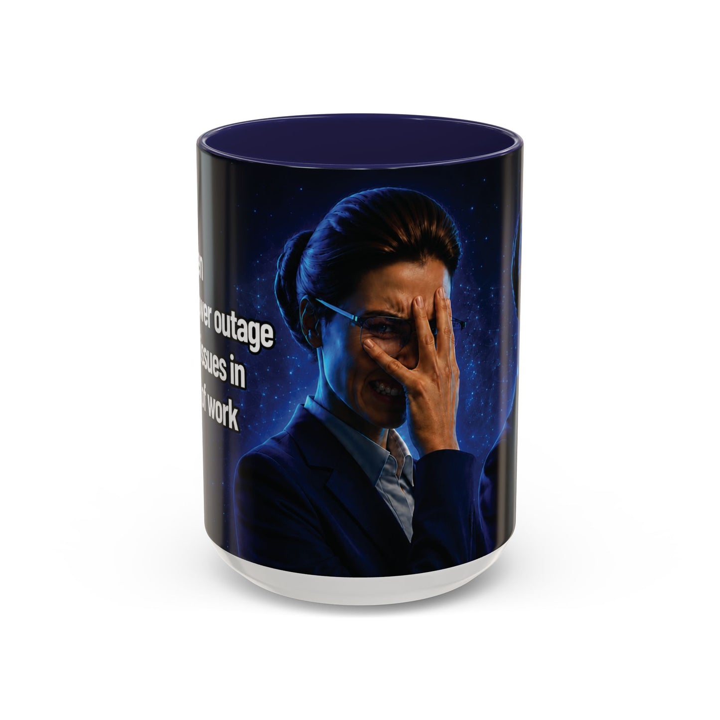 Janet Meme Mug – “Power Outage or Internet Issues” (USA FULFILLMENT)